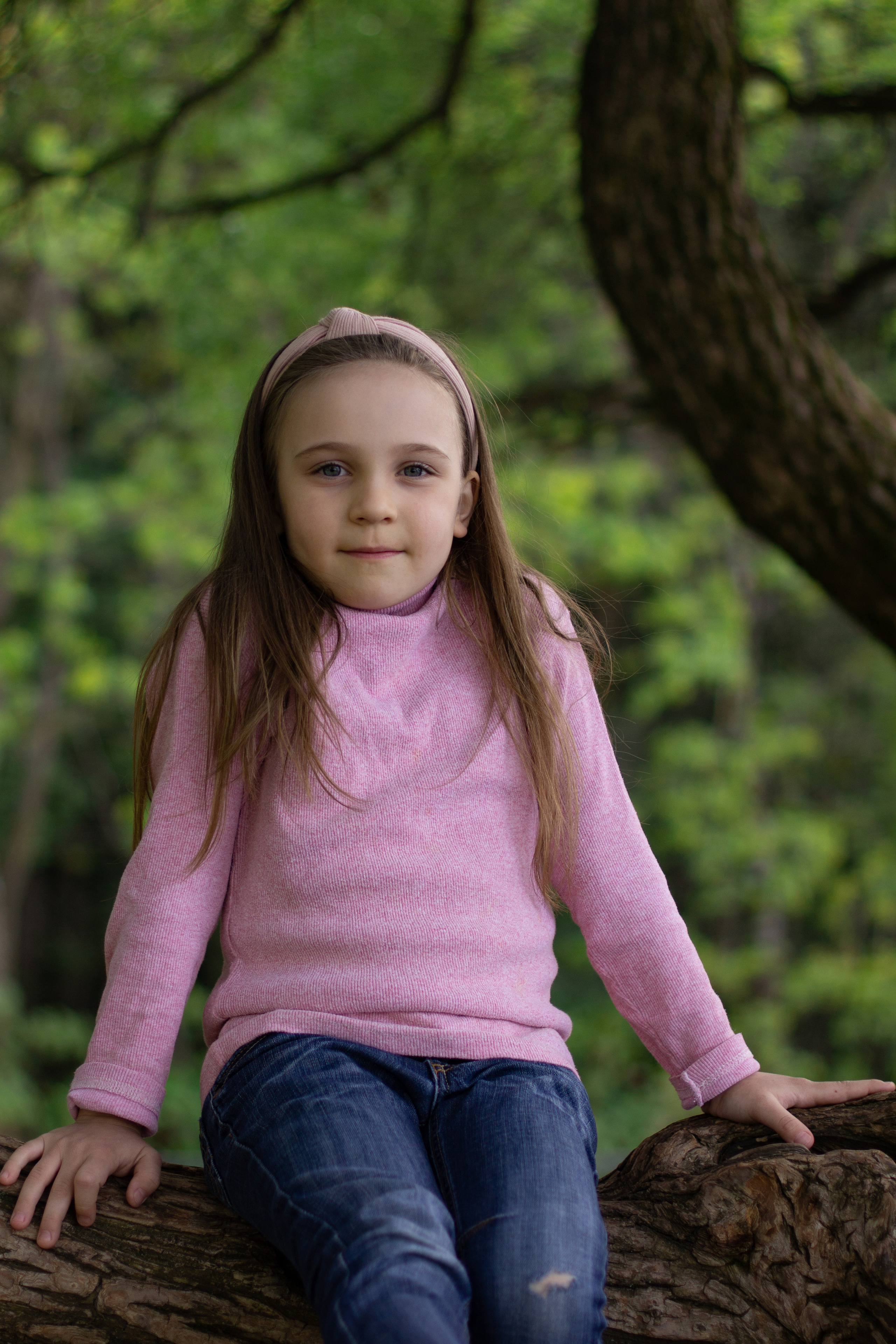 Юля с дочками в Мещерском парке. Юлия Разваркина фотограф Подольск