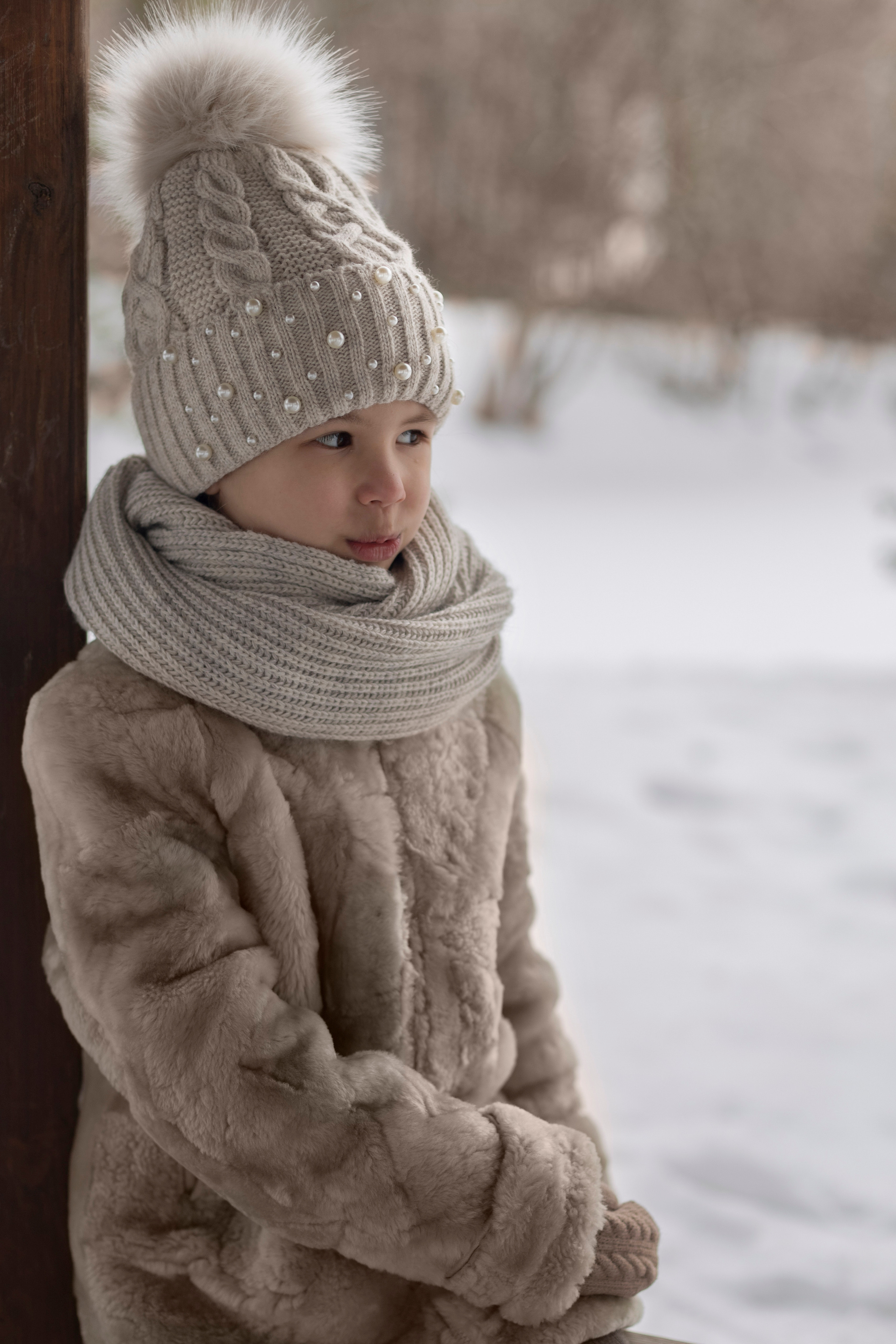 Зимняя съемка Вари в Щапово. Юлия Разваркина фотограф Подольск