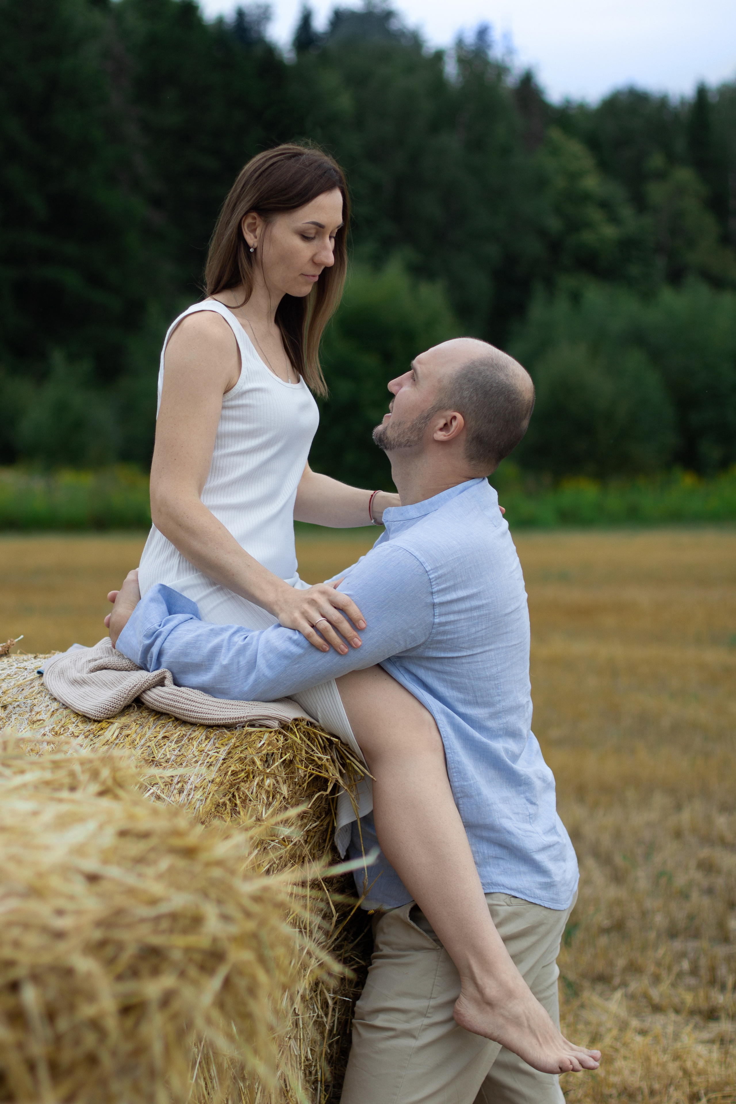 Юля и Максим съемка в поле. Юлия Разваркина фотограф Подольск