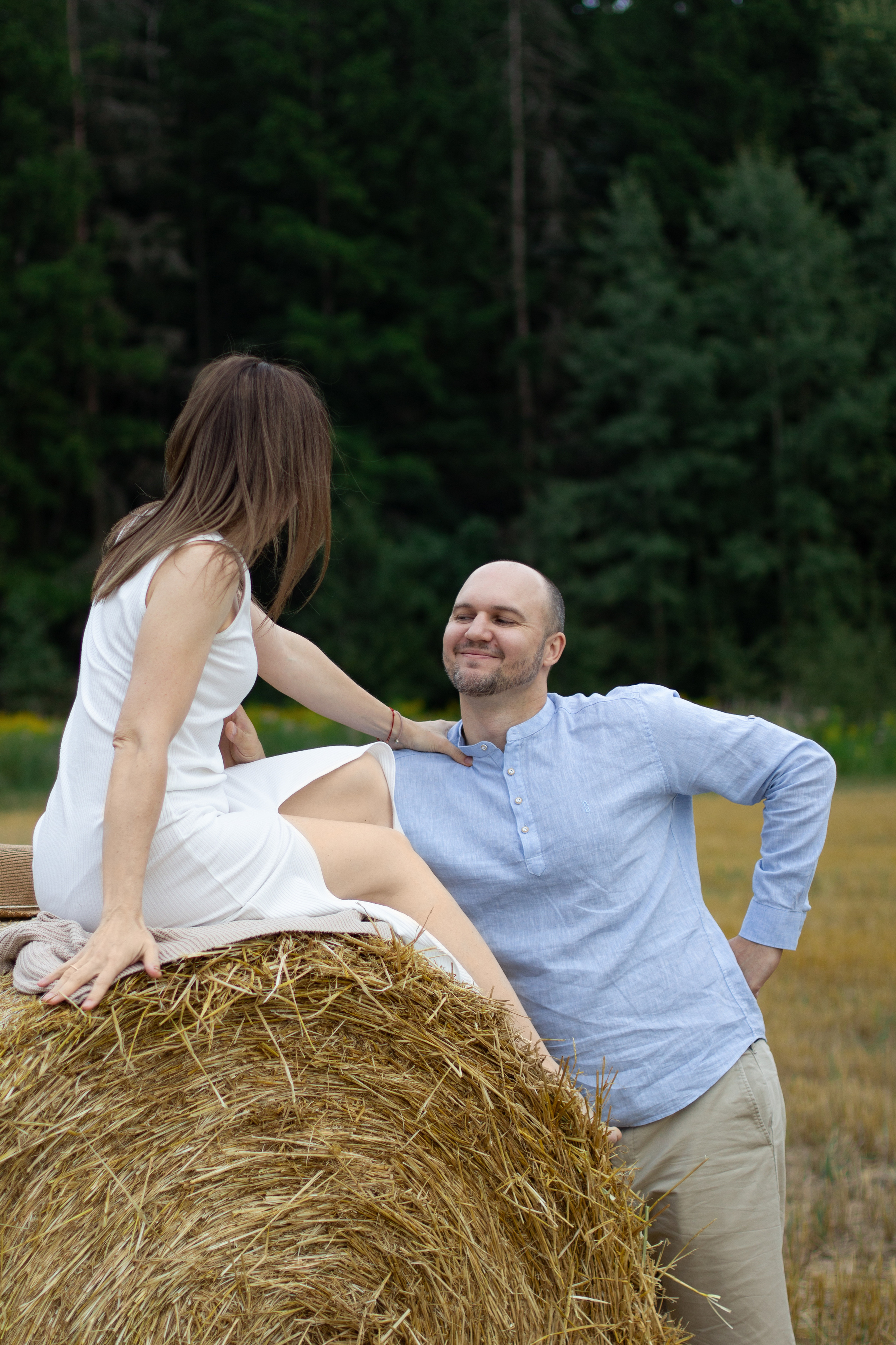 Юля и Максим съемка в поле. Юлия Разваркина фотограф Подольск