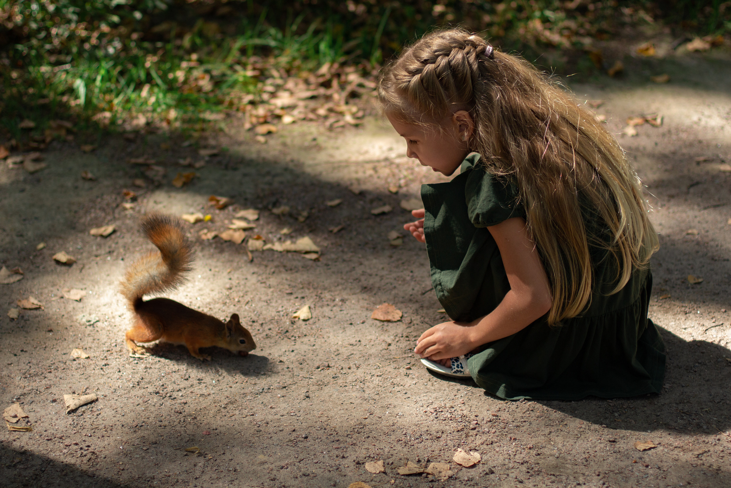 Девочки и белочки. Юлия Разваркина фотограф Подольск