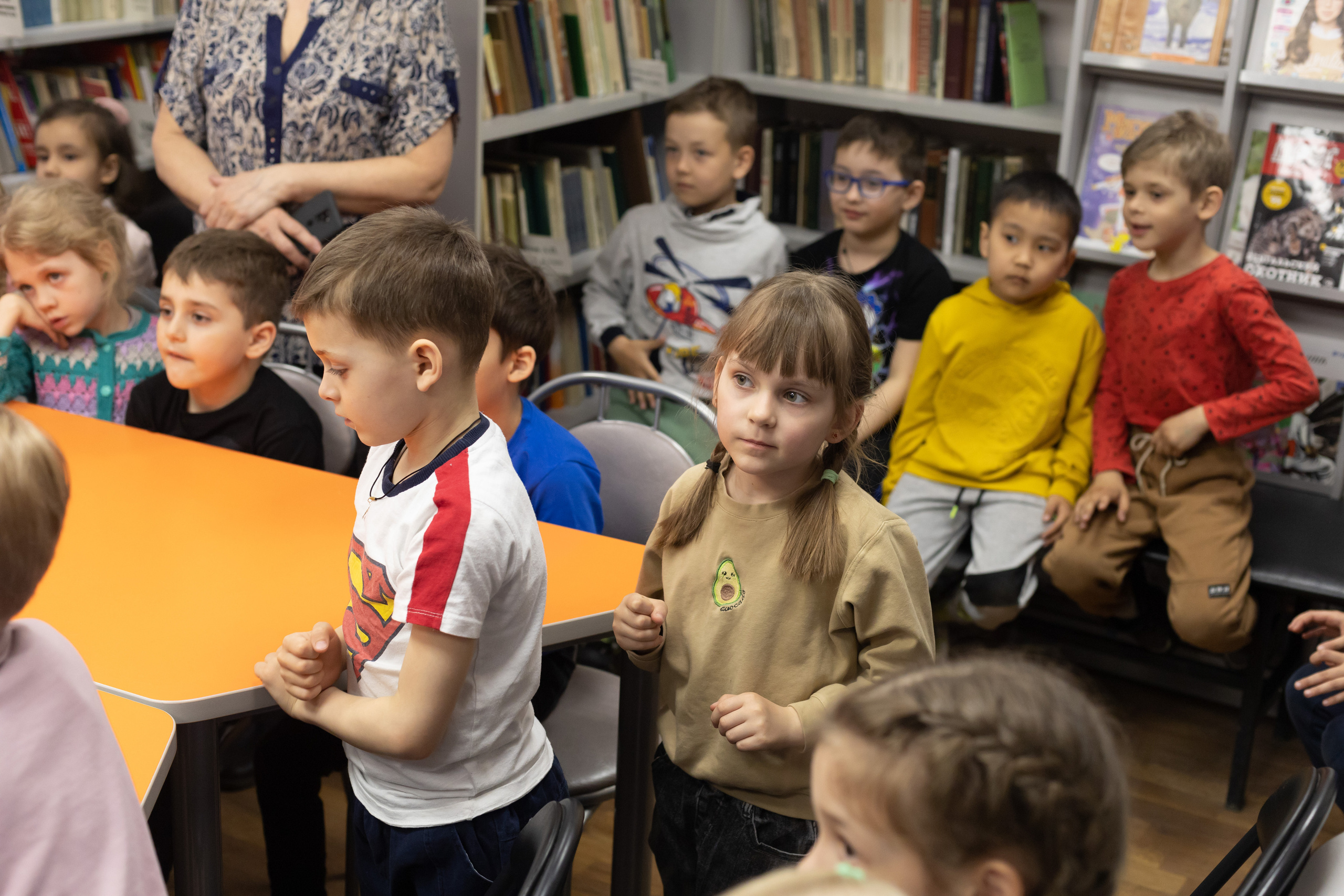 Экскурсия в библиотеку 17 гр детский сад № 30. Юлия Разваркина фотограф Подольск