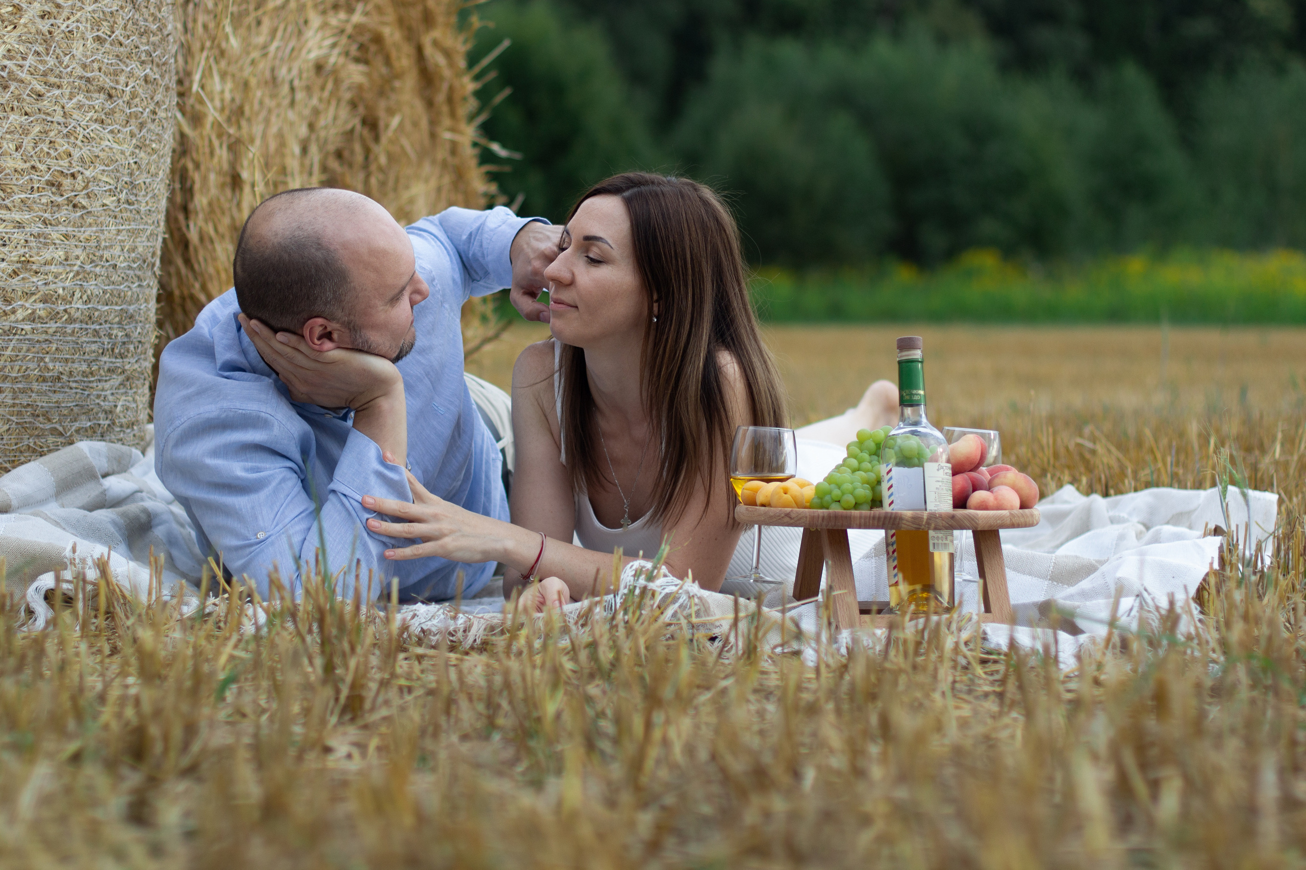 Юля и Максим съемка в поле. Юлия Разваркина фотограф Подольск
