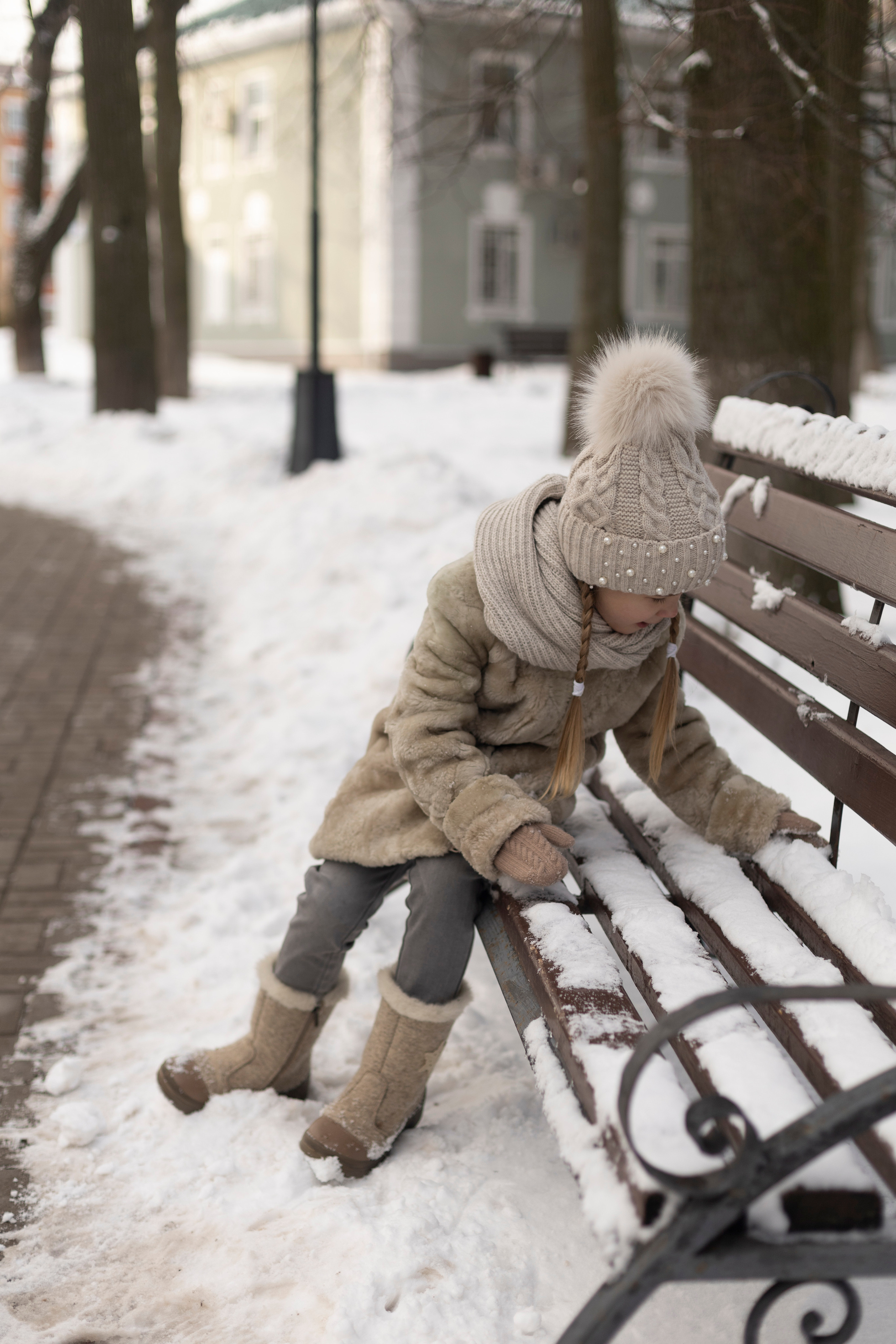 Зимняя съемка Вари в Щапово. Юлия Разваркина фотограф Подольск