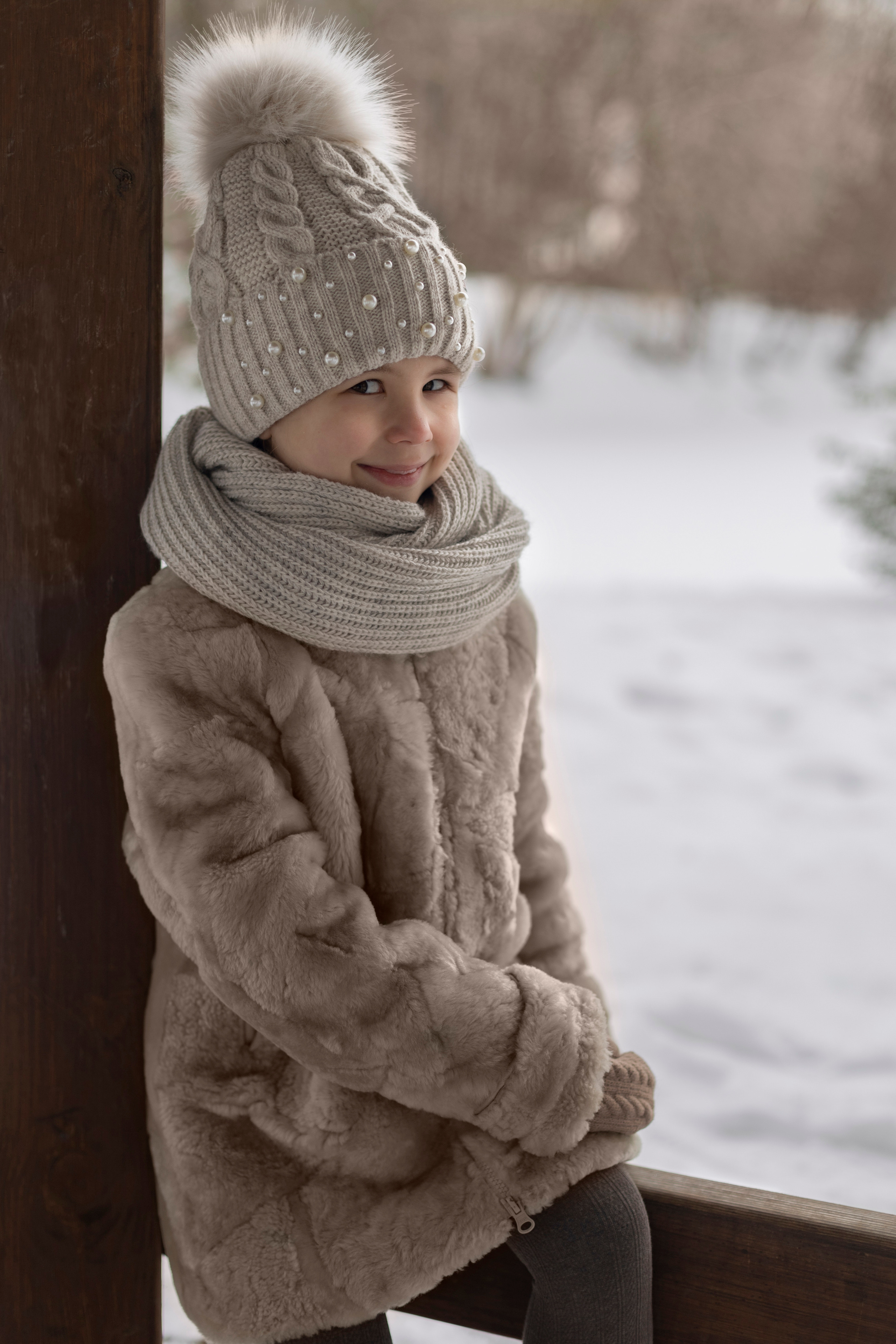 Зимняя съемка Вари в Щапово. Юлия Разваркина фотограф Подольск