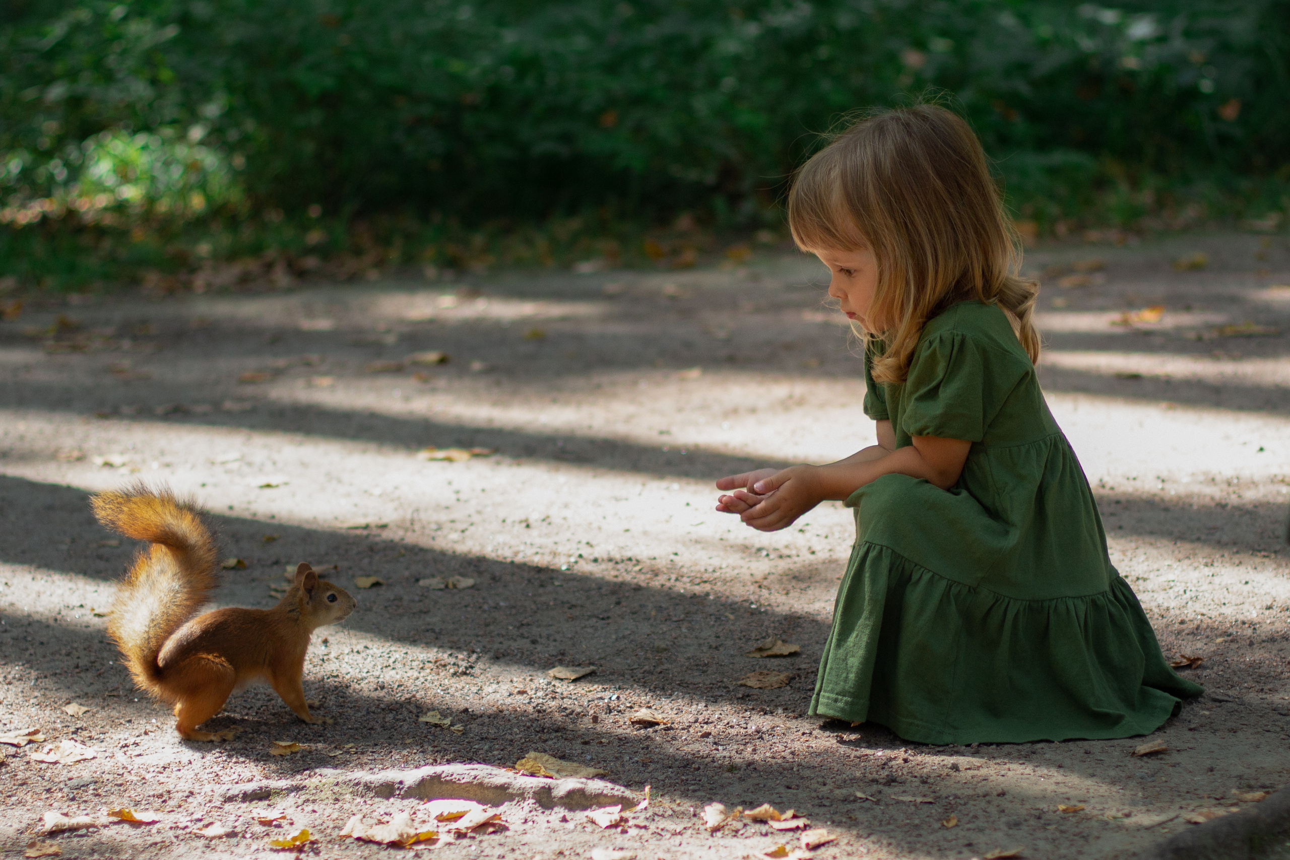 Девочки и белочки. Юлия Разваркина фотограф Подольск