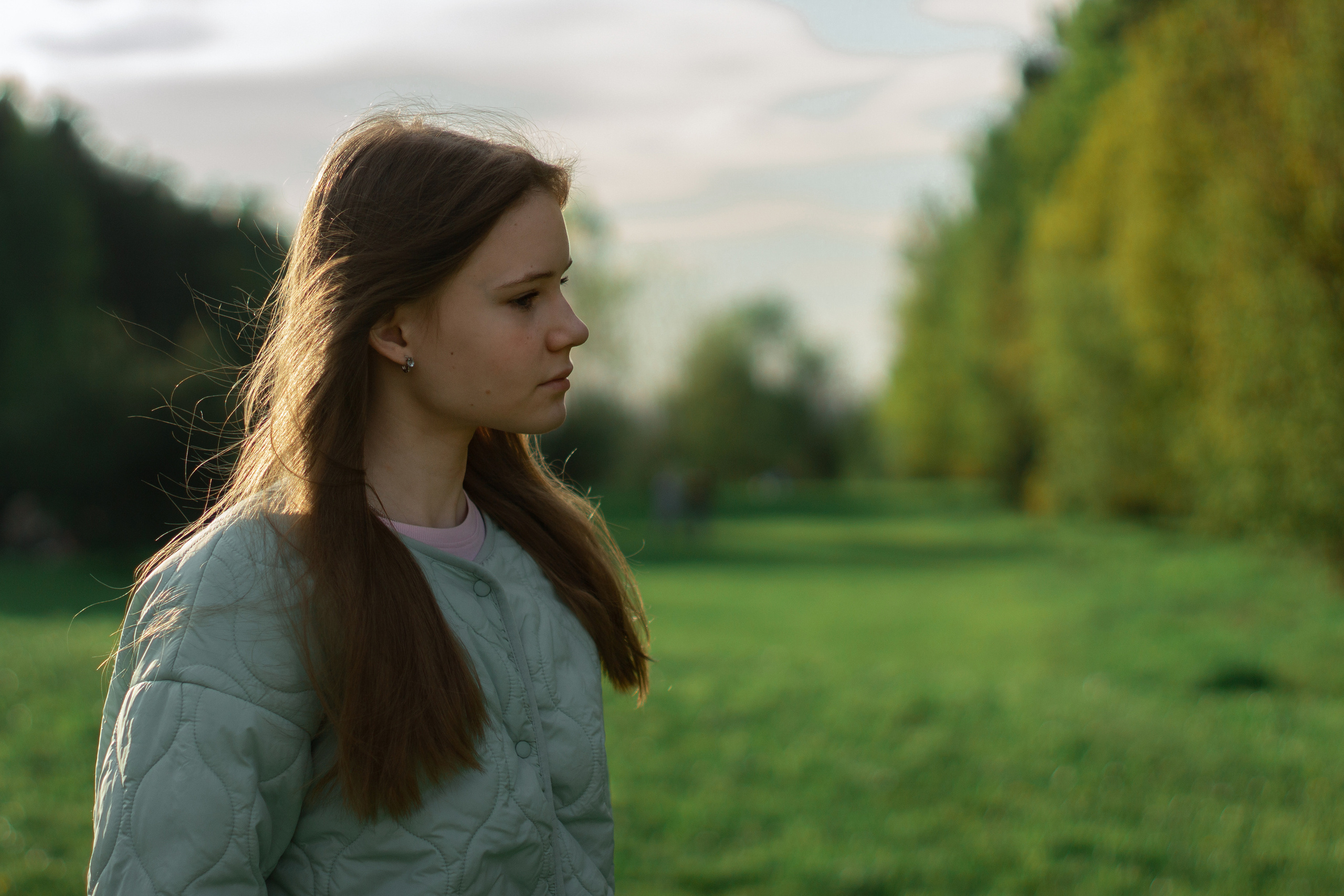 Юля с дочками в Мещерском парке. Юлия Разваркина фотограф Подольск