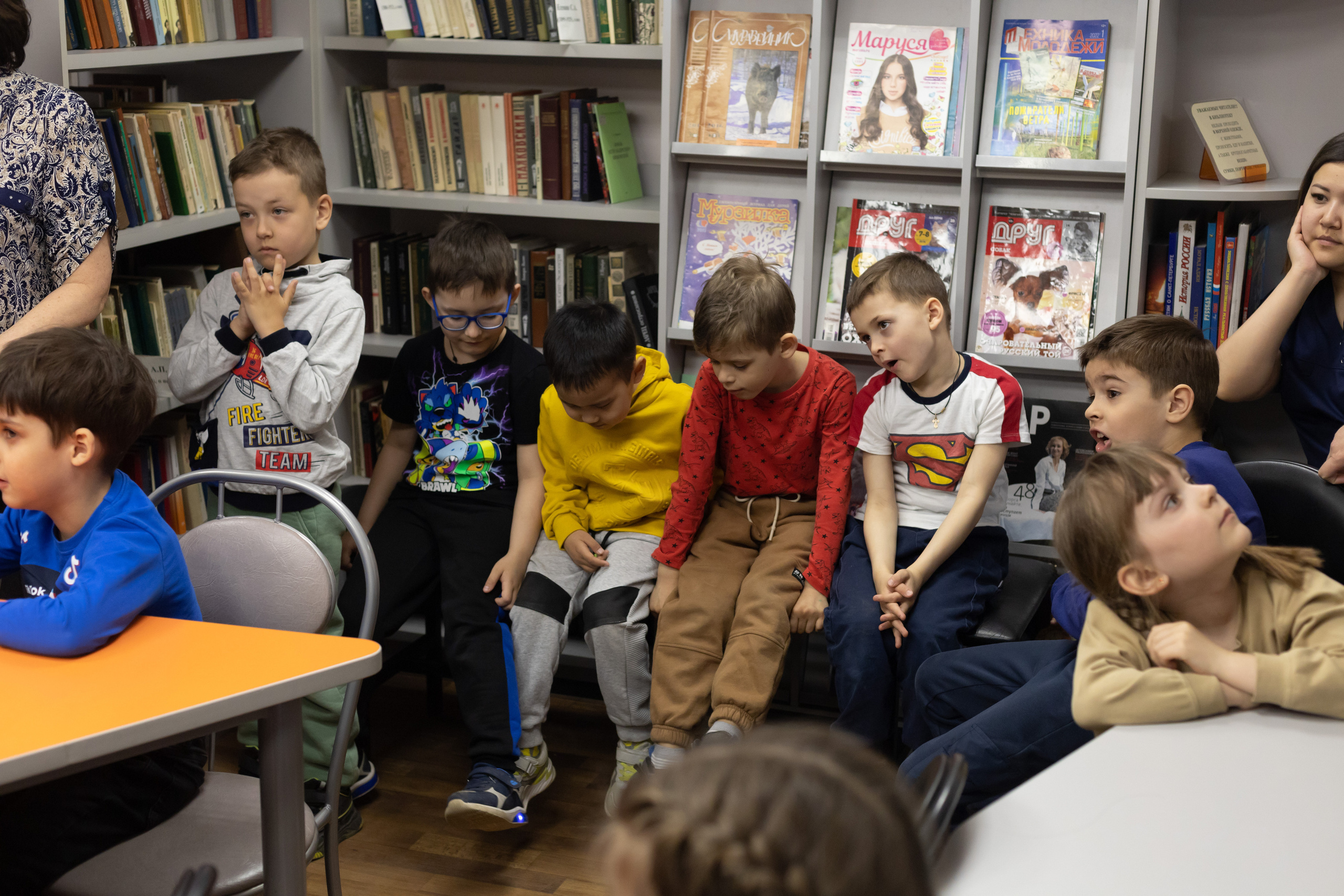 Экскурсия в библиотеку 17 гр детский сад № 30. Юлия Разваркина фотограф Подольск