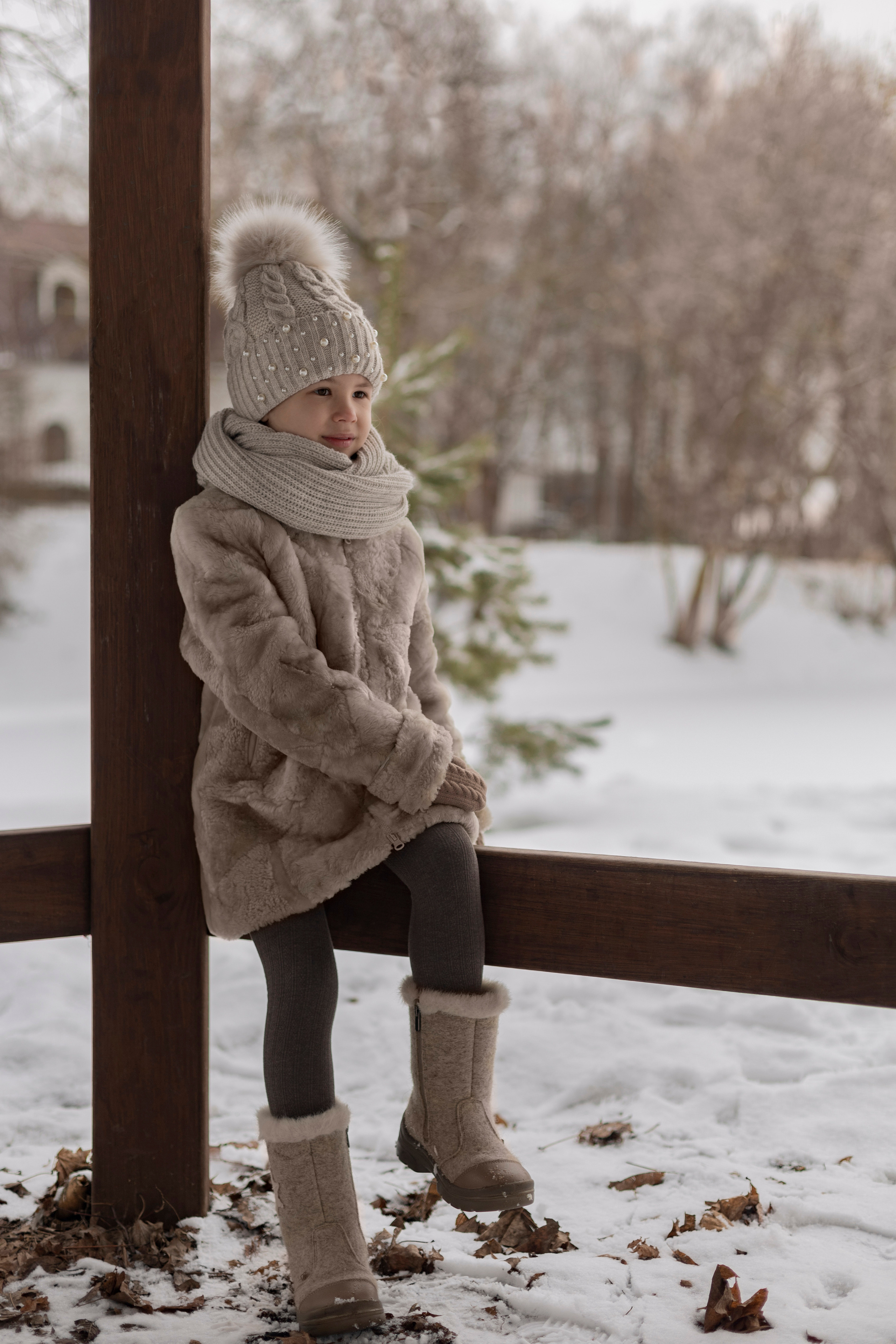 Зимняя съемка Вари в Щапово. Юлия Разваркина фотограф Подольск