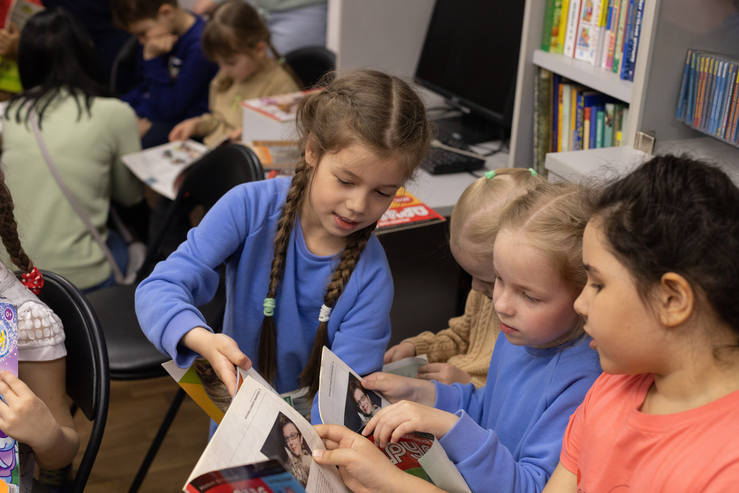 Экскурсия в библиотеку 17 гр детский сад № 30. Юлия Разваркина фотограф Подольск