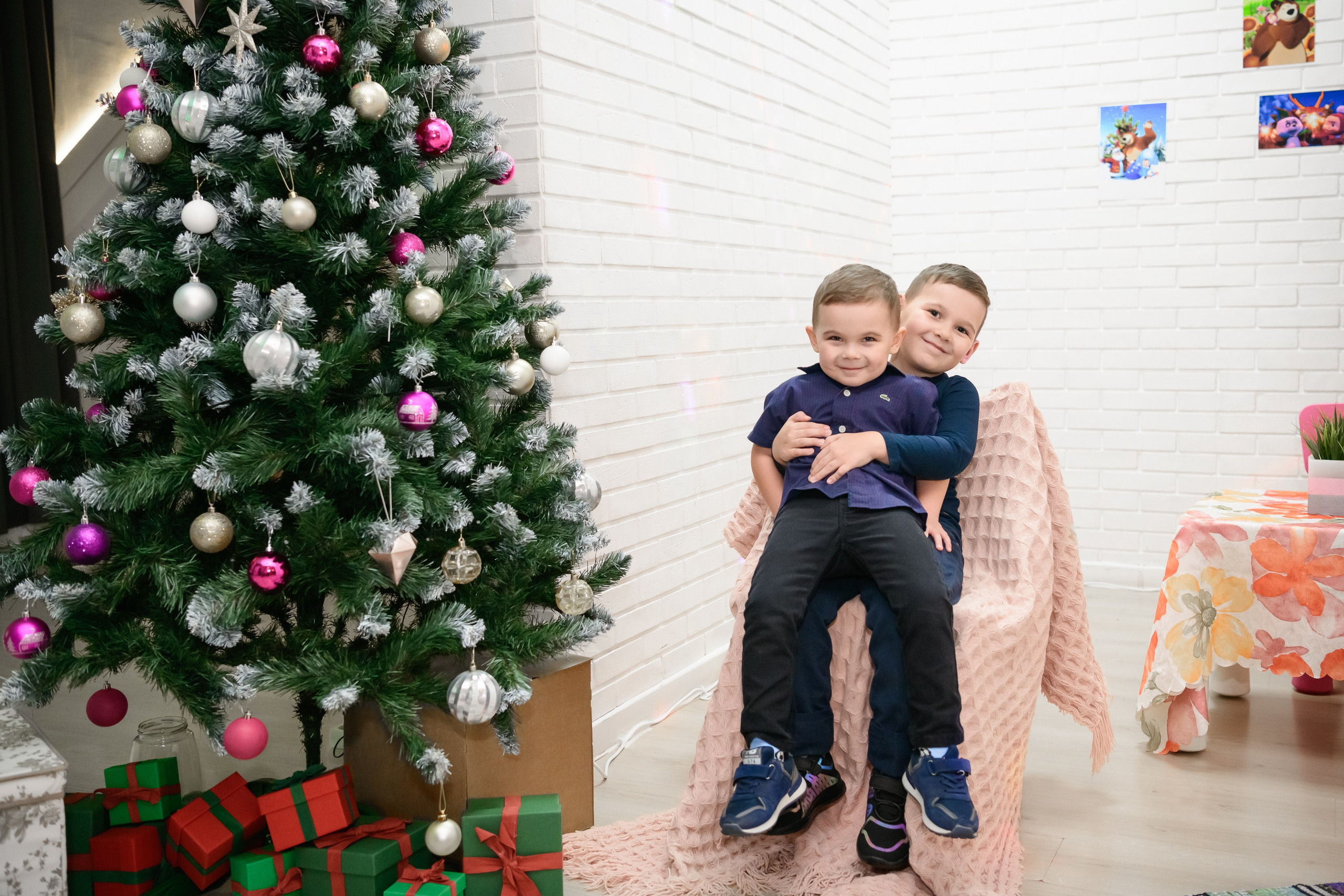 Новогодняя детская съемка. Фомина Елена Свадебный и семейный фотограф