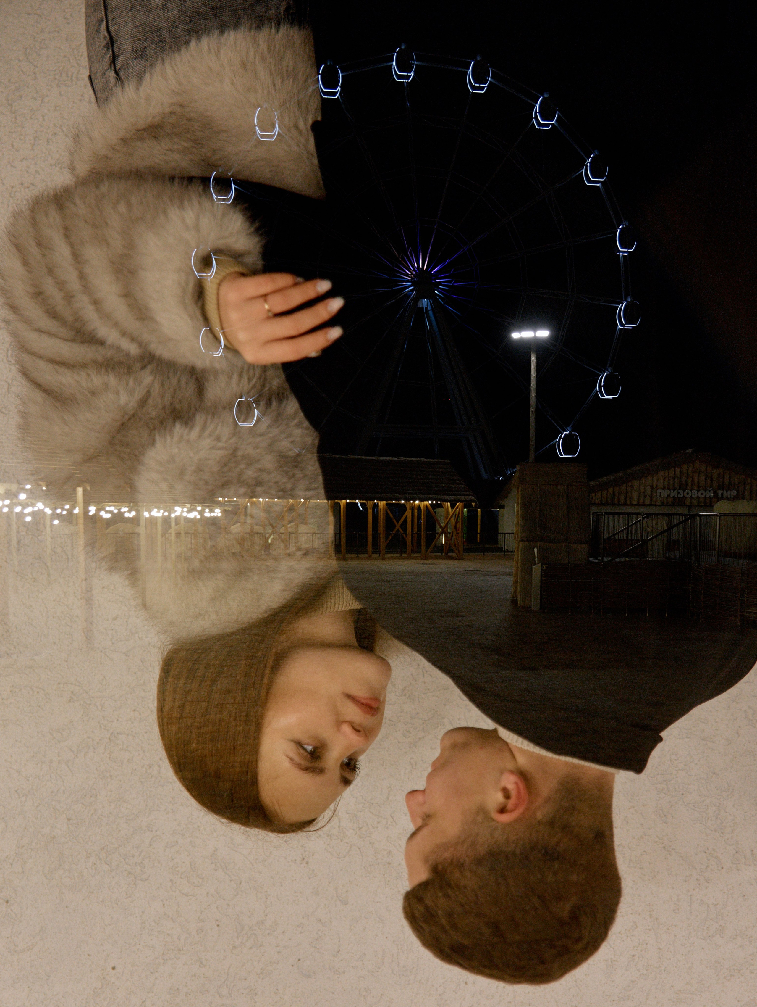 Зимняя фотосессия love story