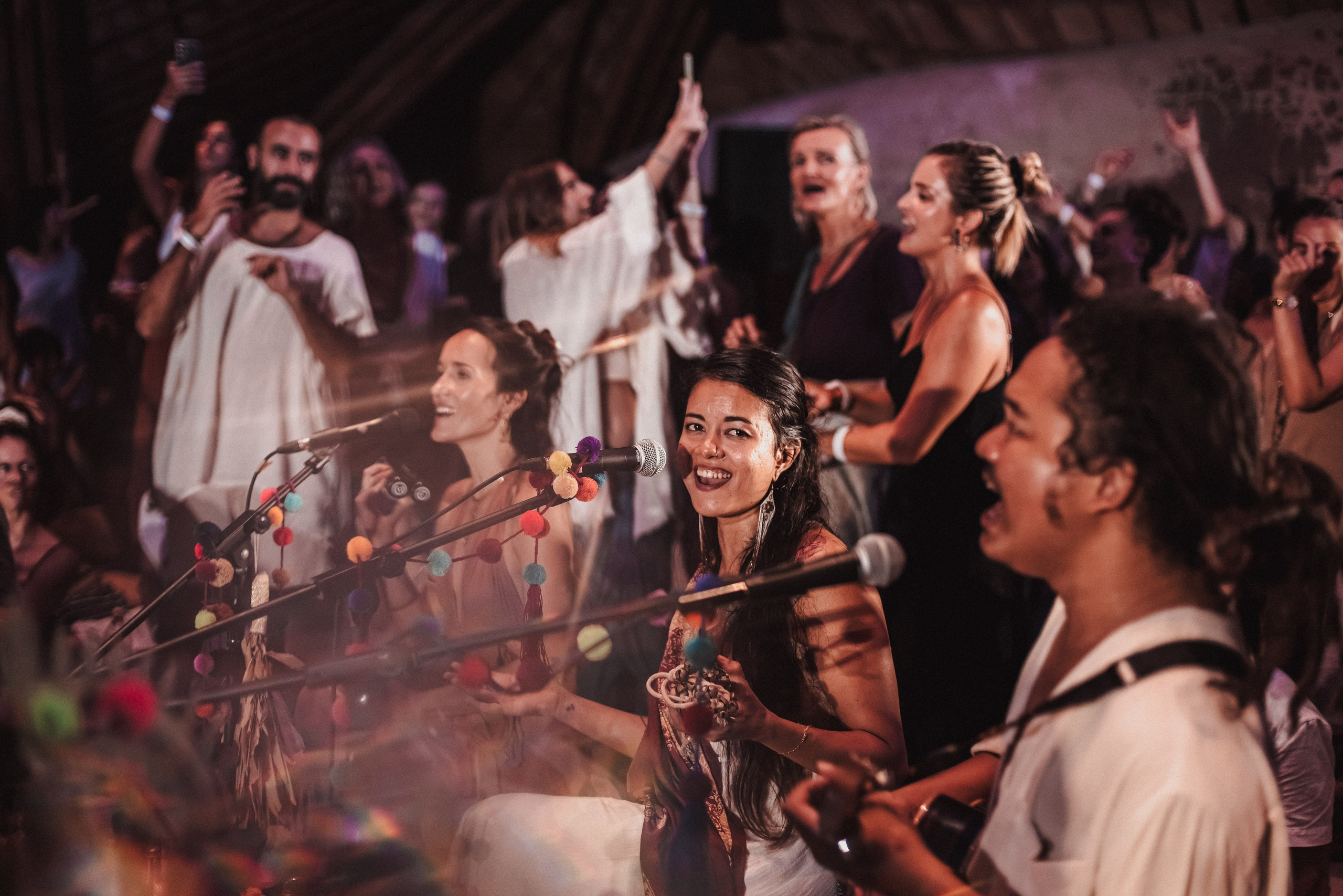 Hanuman Project kirtan at Alchemy march. Mariam Bagdasaryan