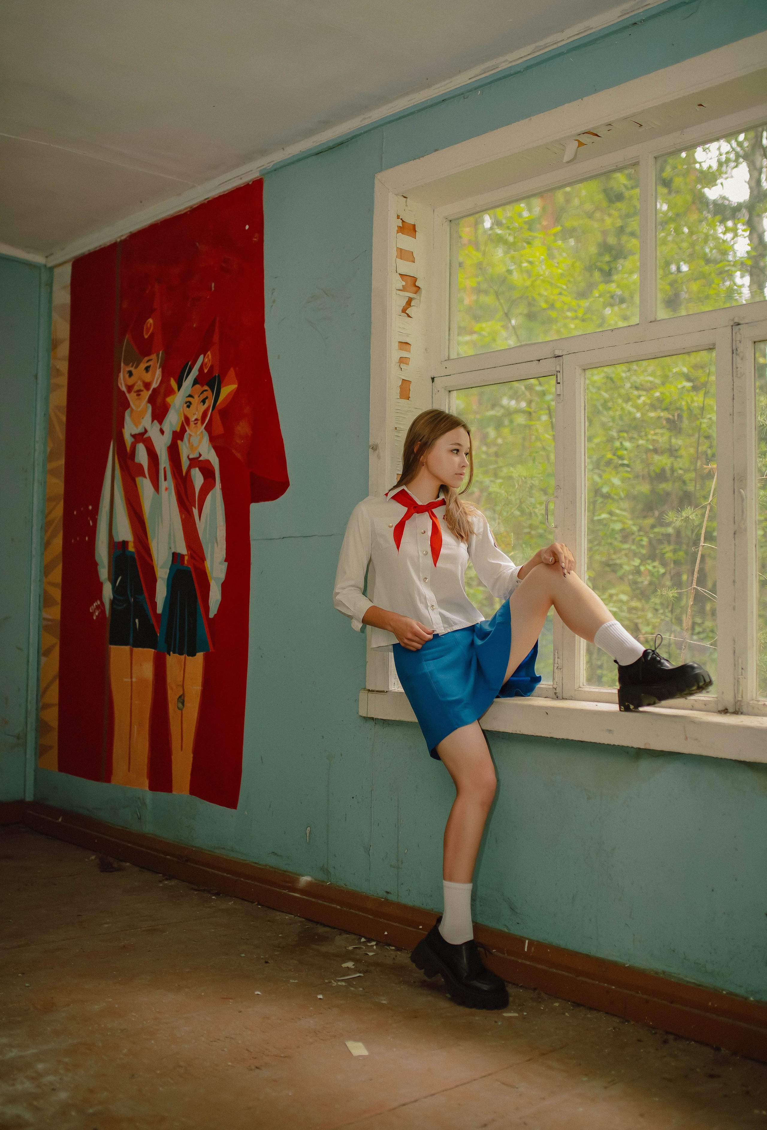 Пионерка. Портретный фотограф в Екатеринбурге Дарья Жужгова