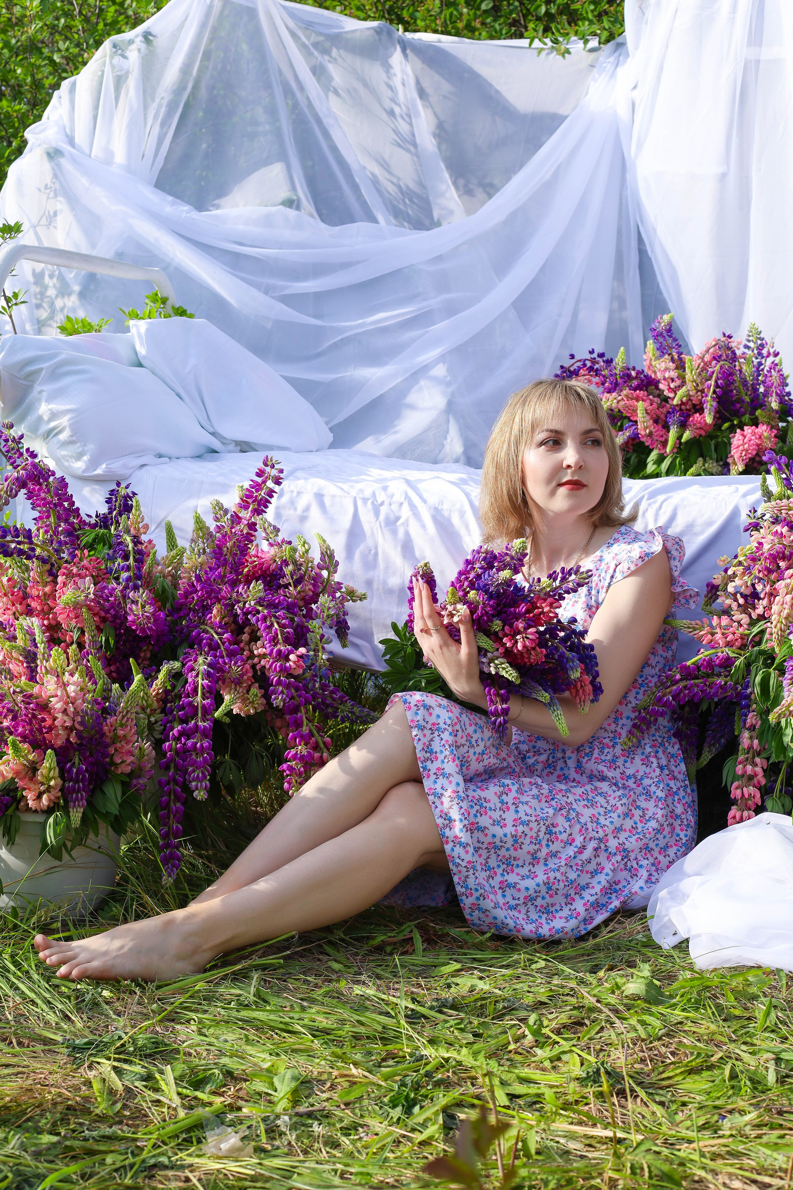 Мария Люпины. Фотограф Анна Бурлакова