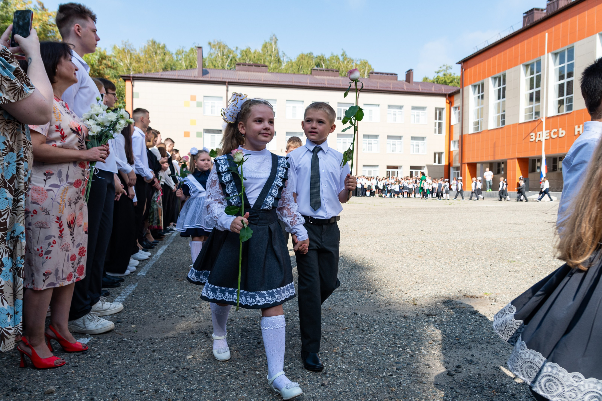 Школьная линейка. Репортажный фотограф в Ставрополе