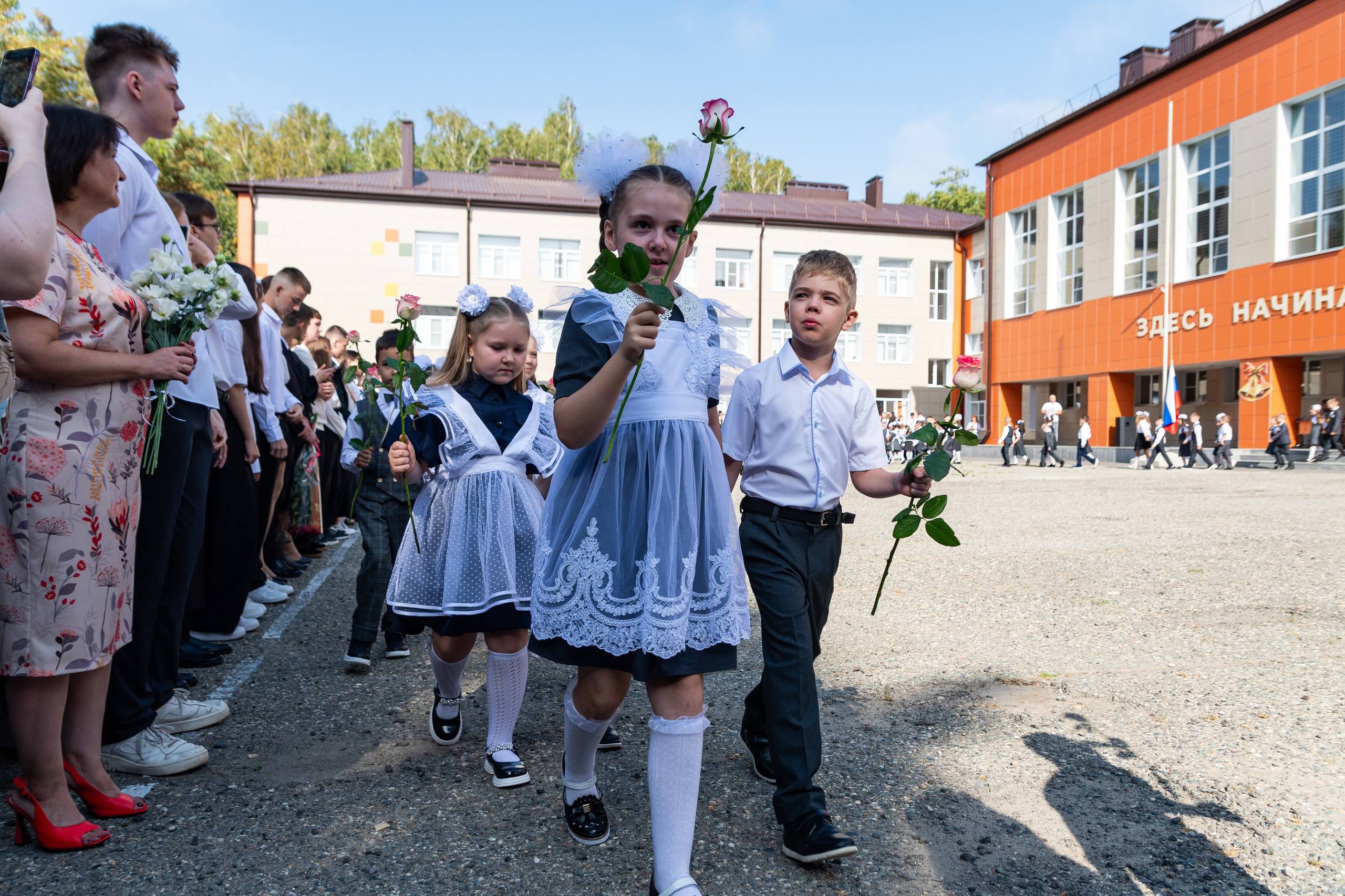 Школьная линейка. Репортажный фотограф в Ставрополе