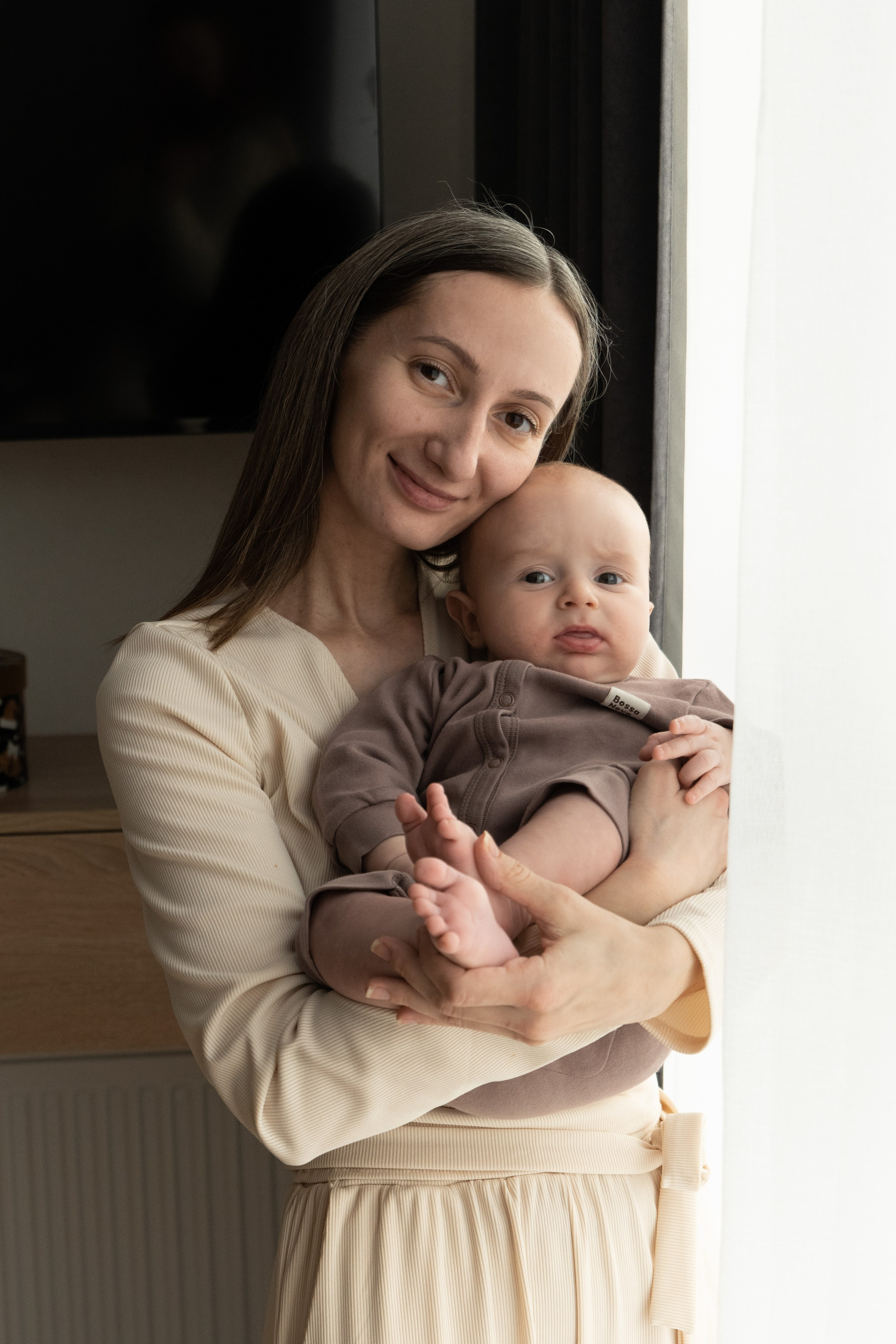 Домашняя новогодняя фотосессия с малышом. Фотограф видеограф Ольга Василевская