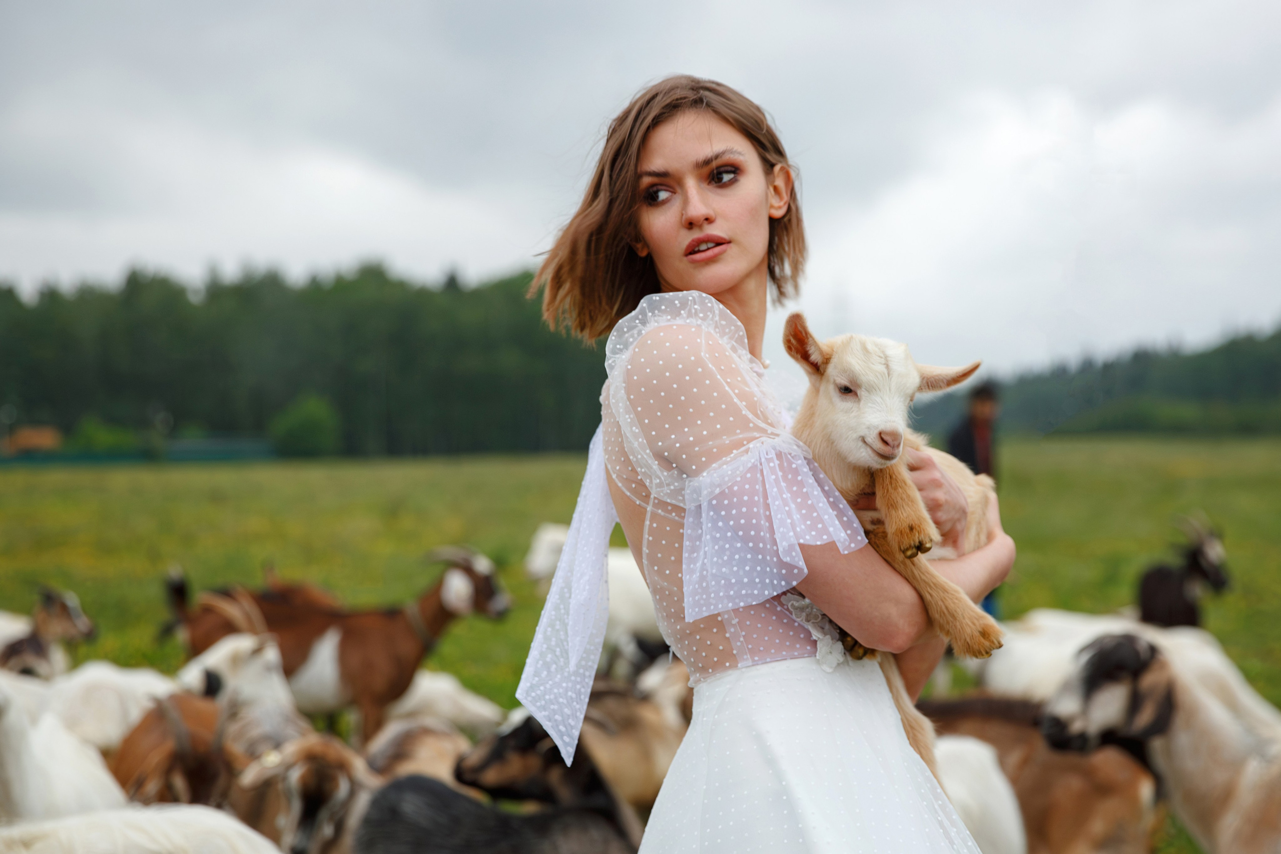 Адам и Нина (парк-отель Белые Аллеи). Свадебный фотограф Москва и МО Сергей Киржаев