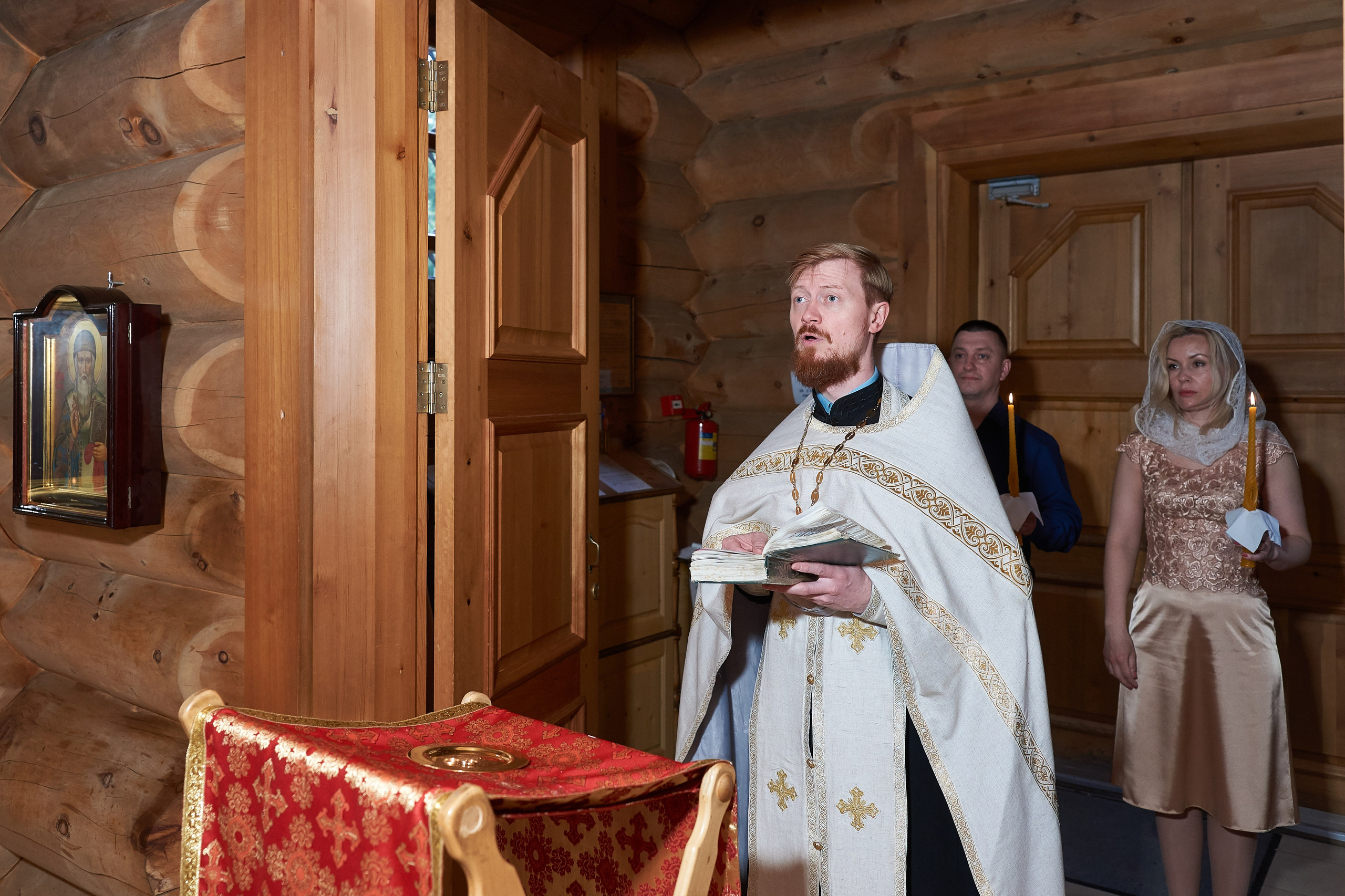 Венчание в Неопалимовской церкви. Балашиха