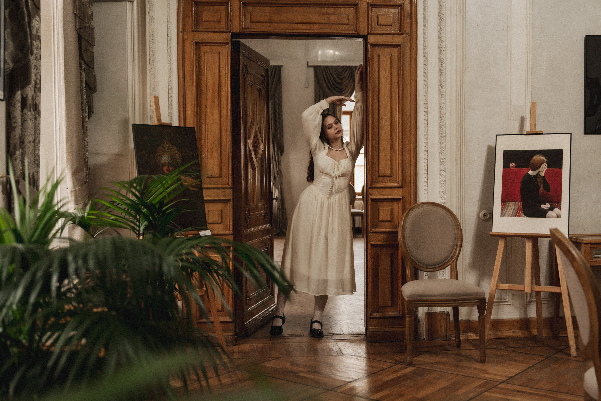 Винтажное настроение в библиотеке ♡ Ольга. Свадебный и портретный фотограф в Москве, Светлана Янковая