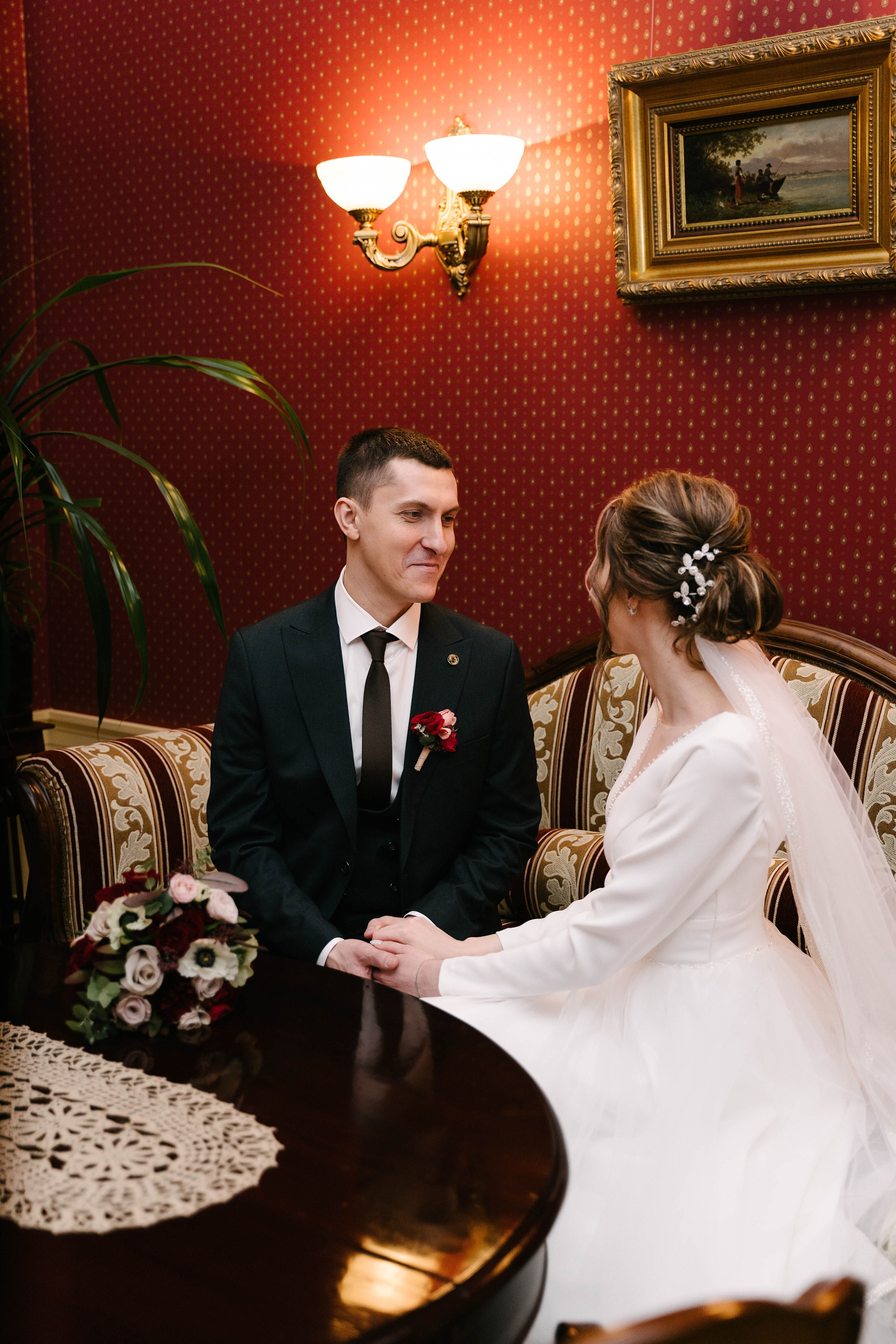 Зимняя свадебная фотосессия молодоженов. Свадебный и семейный фотограф из Воронежа|Москвы Бубнова Екатерина