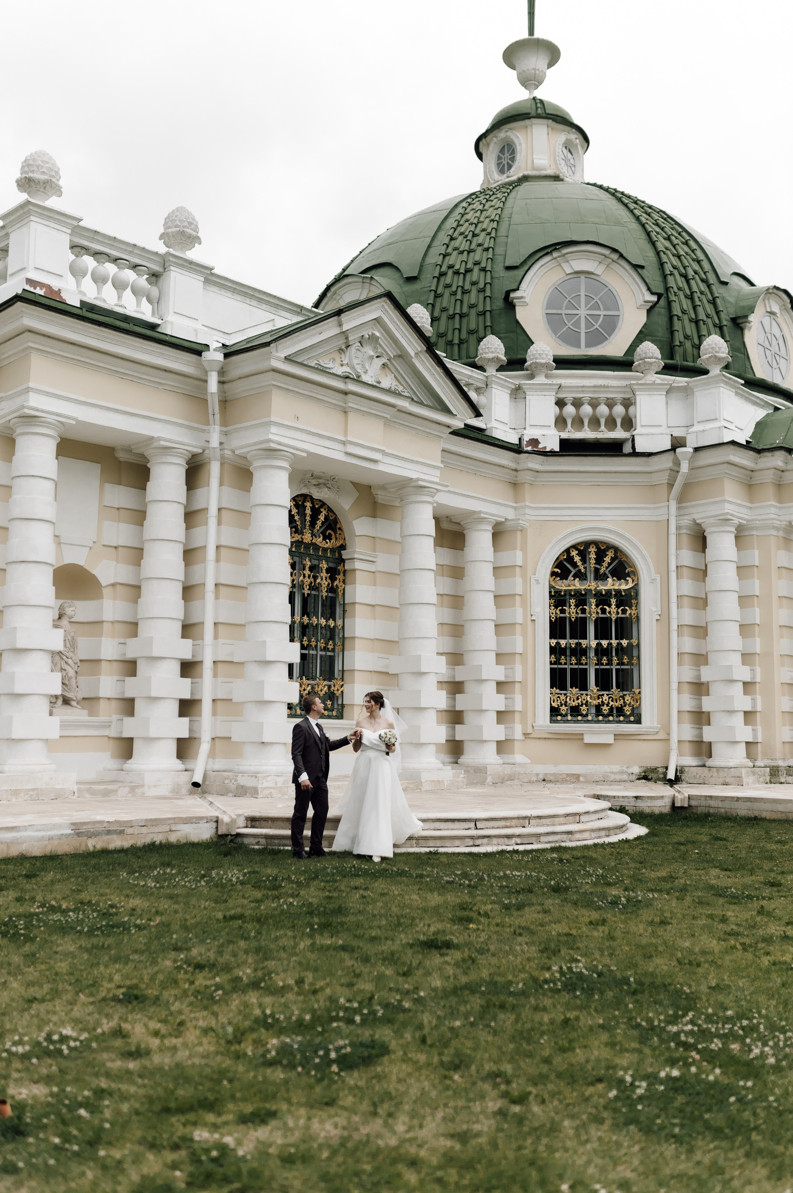Алексей&Дарья (загс Грибоедовский, прогулка усадьба Кусково). Фотограф в Москве Юлия Хамзина