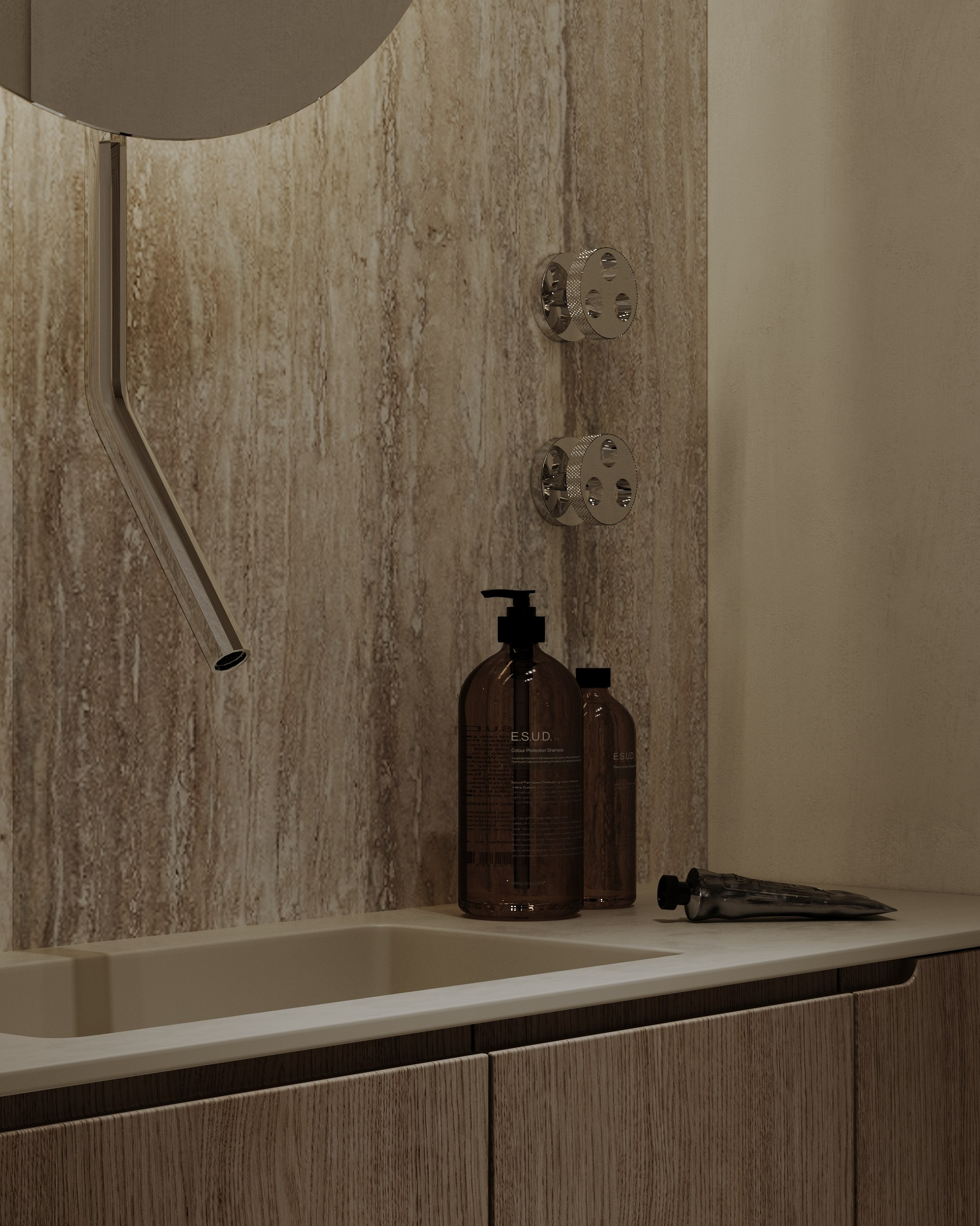 Санузел ЖК Hill8. 3d визуализатор Валерия Романова