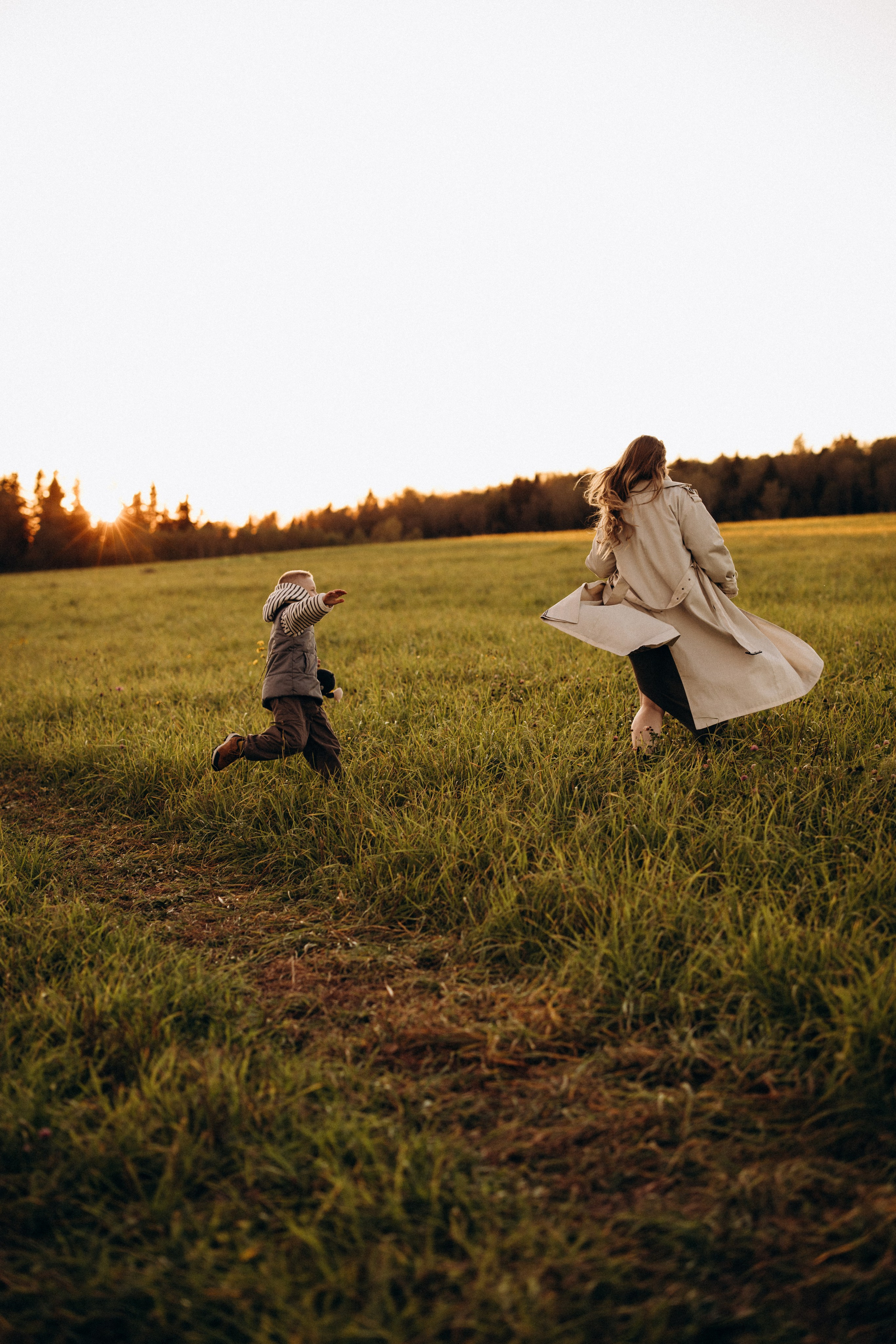 На закате. Евгения Пелипас