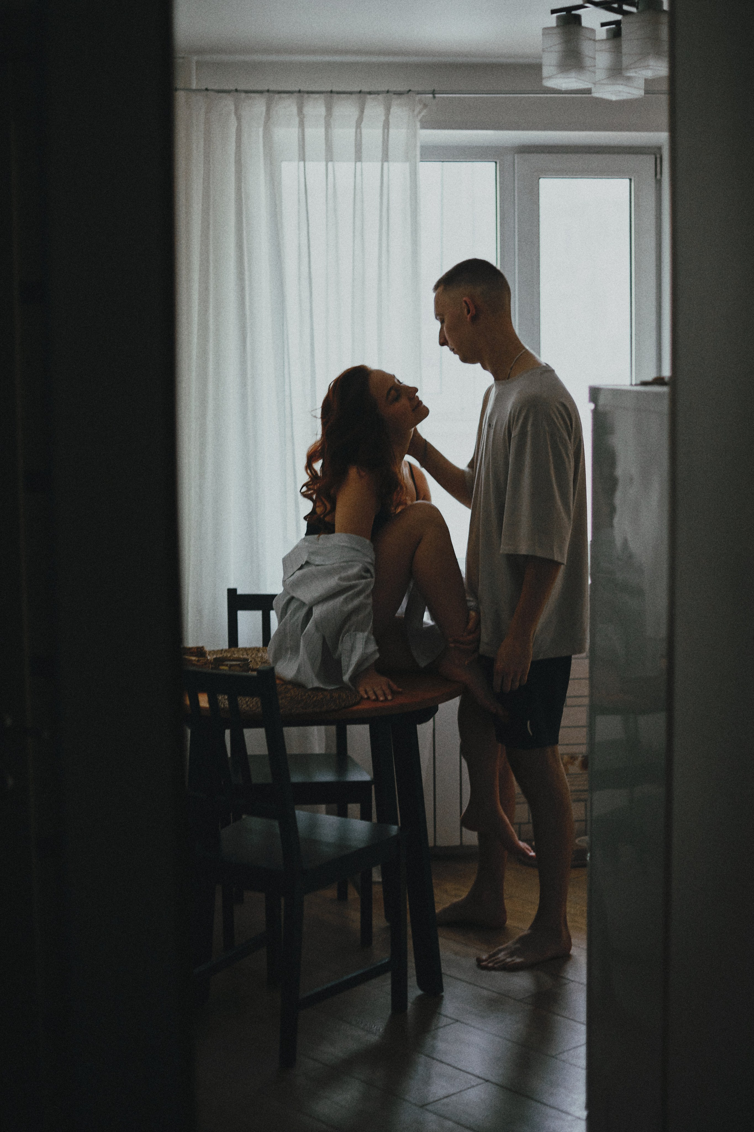 Марина и Слава. Домашняя съёмка. Семейный фотограф Бредик Екатерина