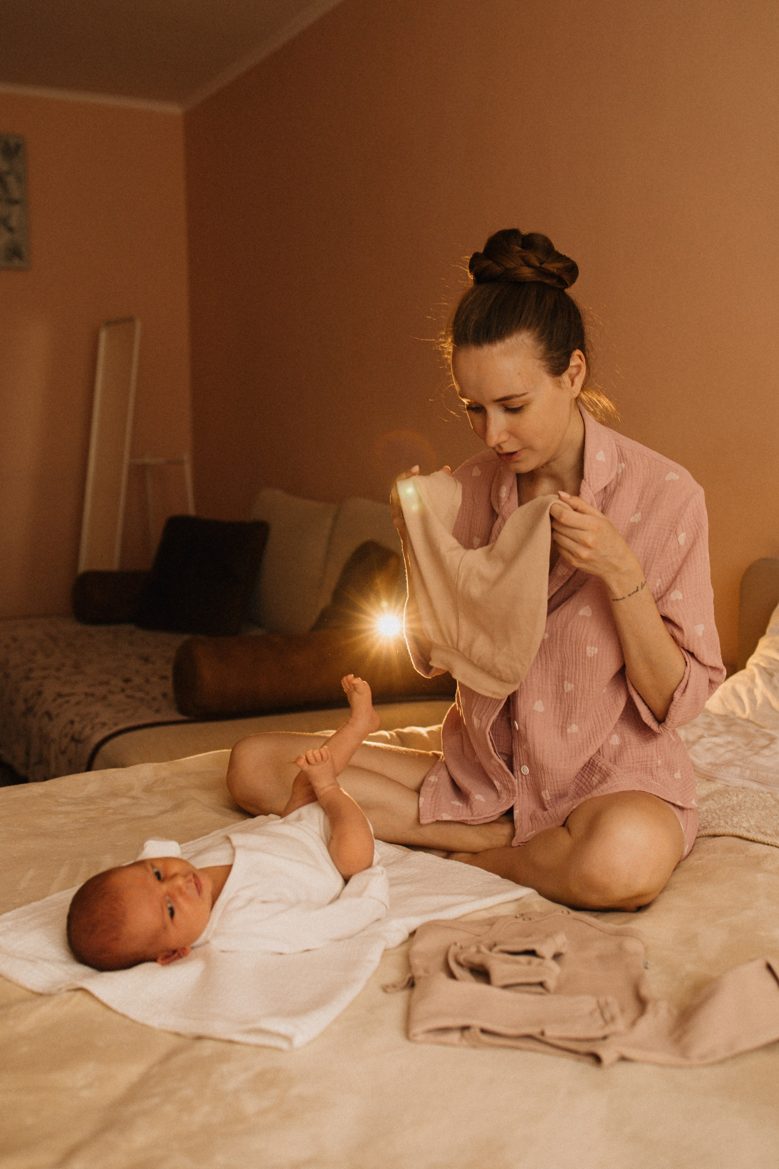 Первые недели жизни. Фотограф Настя Леонова