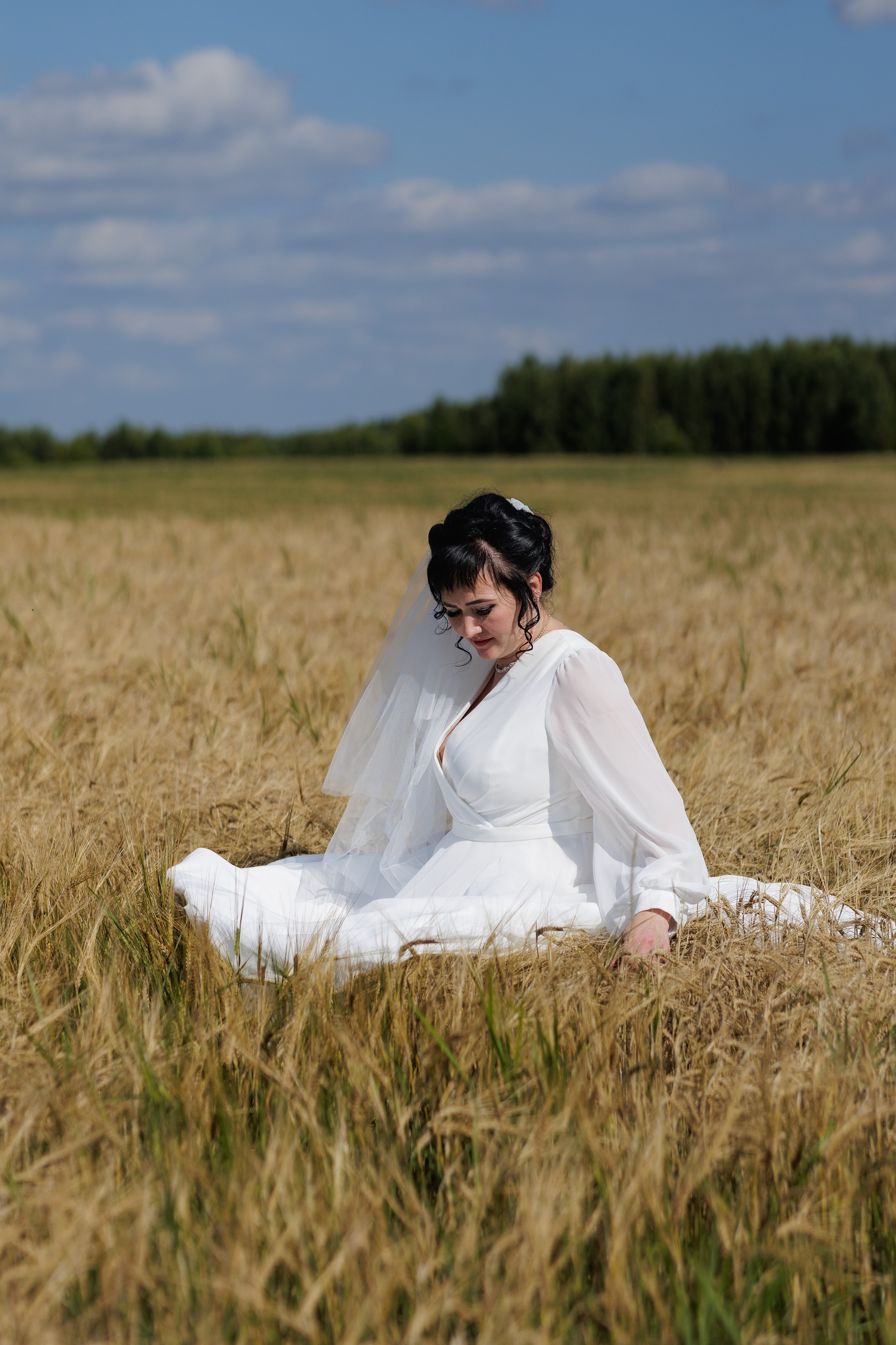 Свадебная фотосессия в рапсовом поле. Фотограф Ерохина Светлана — фотосессии в Екатеринбурге