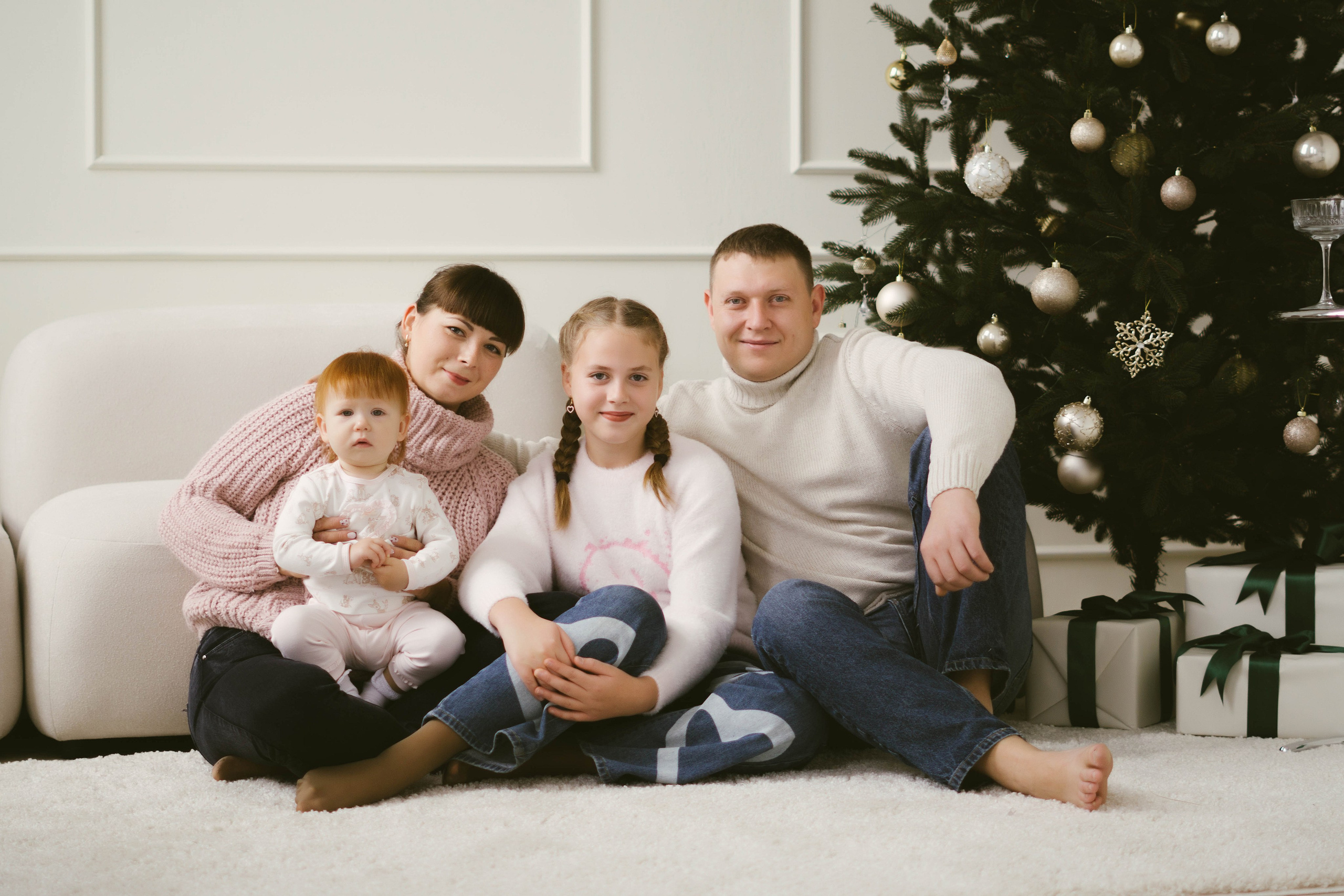 Новогодняя, семейная и уютная. Фотограф в Липецке и Москве Рыкова Юлия