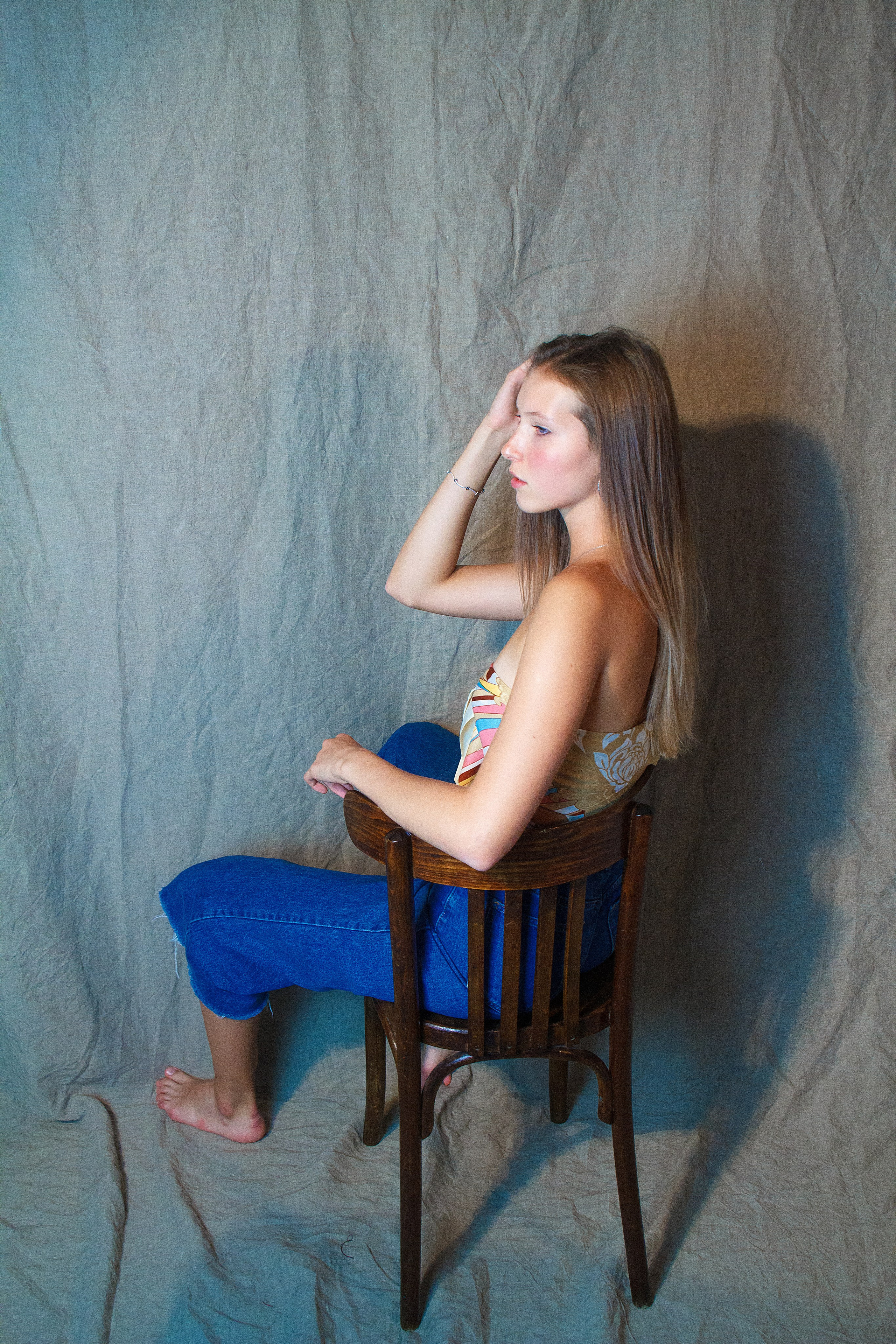 Модельный тест: Маша, часть 1 (студийная). Фотограф и видеограф в Омск/Москва Сащенко Лера