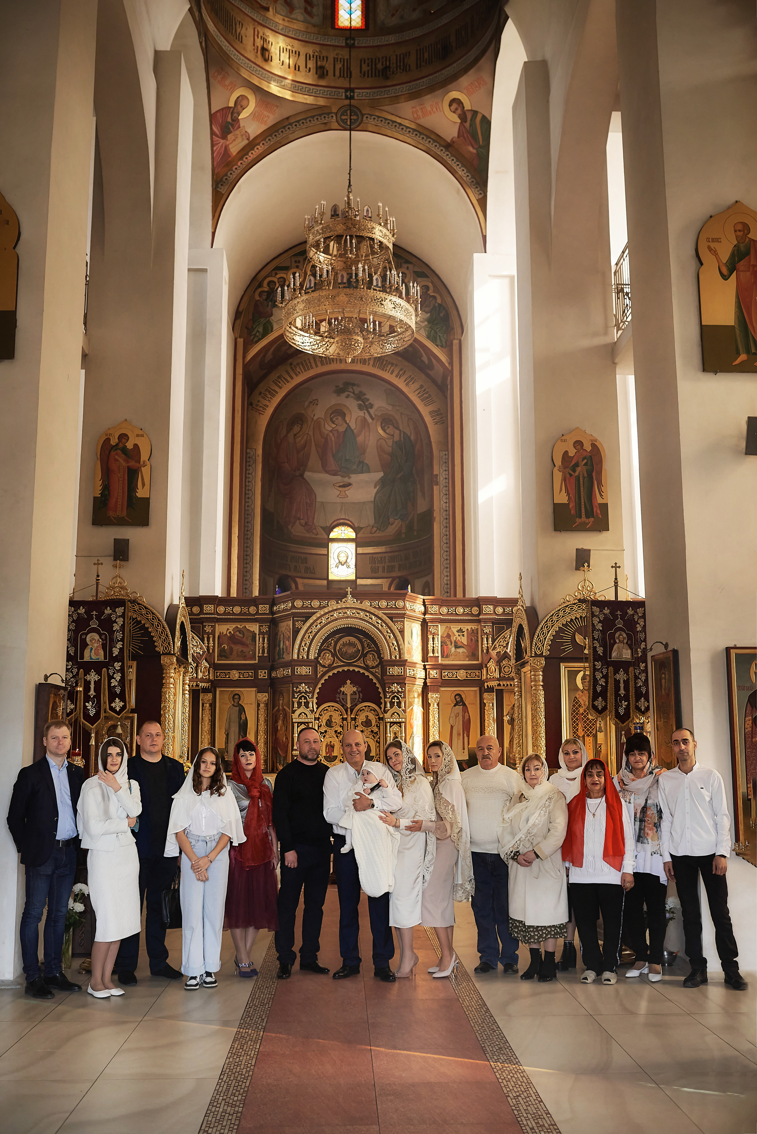 Крещение Миланы в Храме Дмитрия Ростовского. Семейный фотограф в Ростове-на-Дону Татьяна Литвинова
