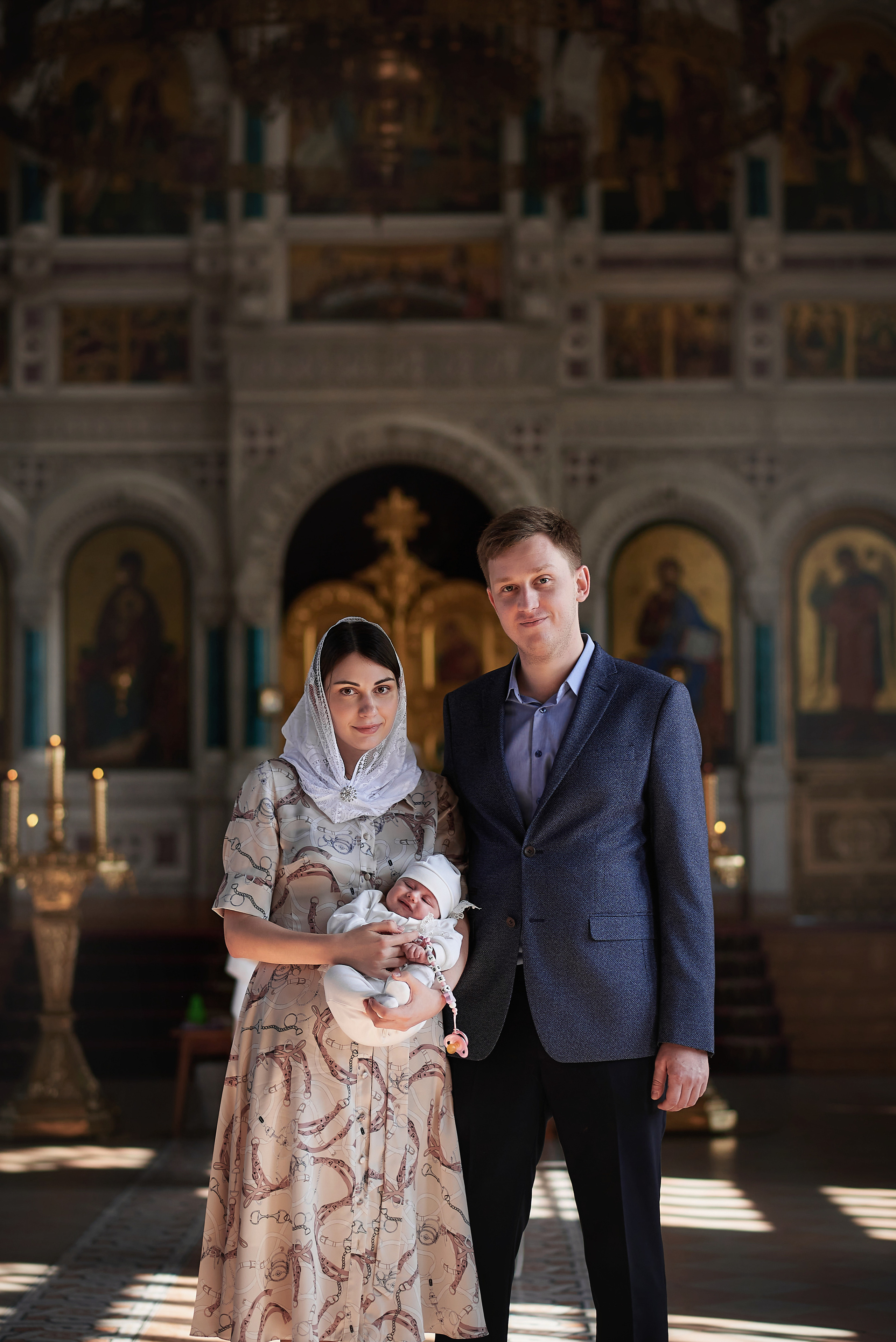 Крещение Анны в Храме Преполовения Пятидесятницы. Семейный фотограф в Ростове-на-Дону Татьяна Литвинова