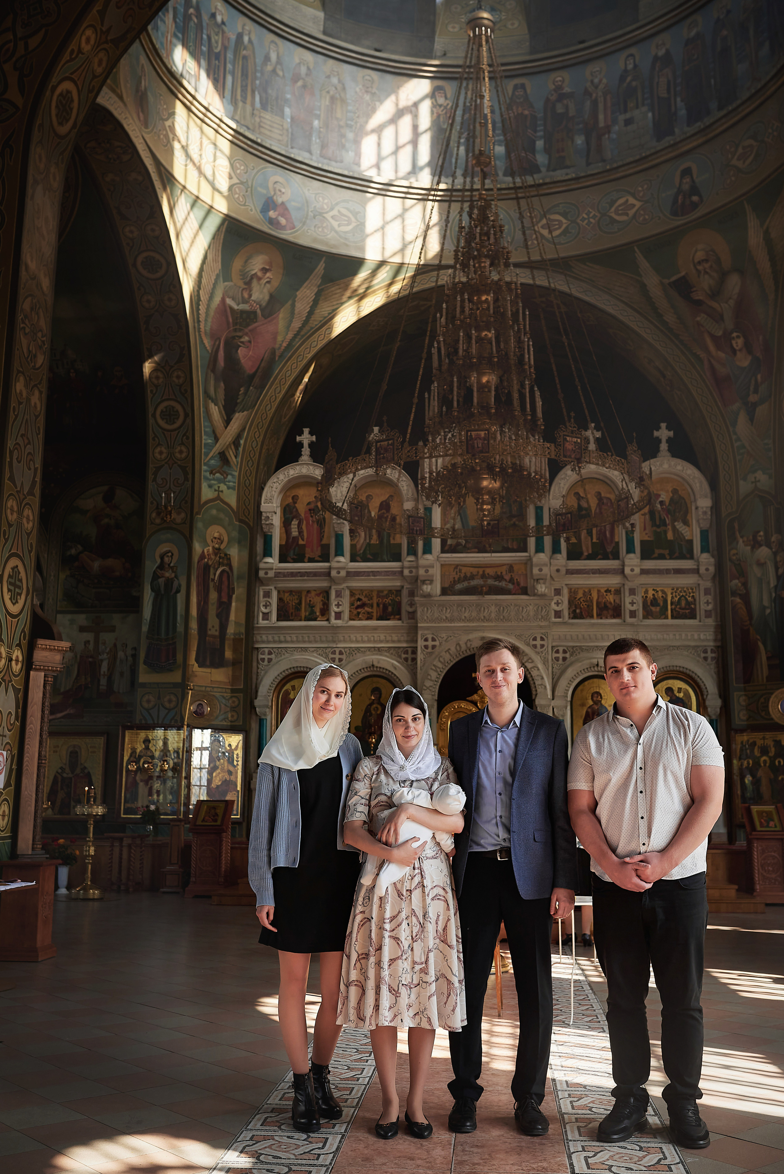 Крещение Анны в Храме Преполовения Пятидесятницы. Семейный фотограф в Ростове-на-Дону Татьяна Литвинова