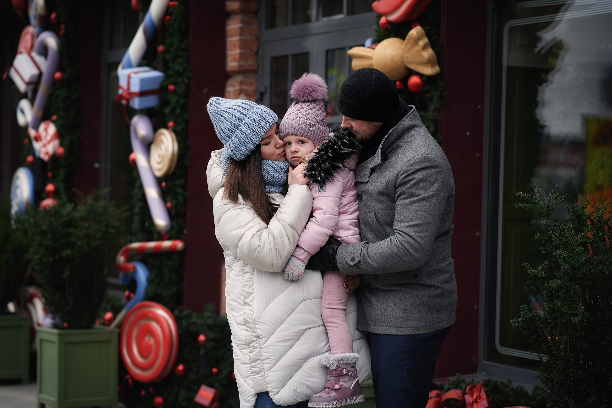 Предновогодняя прогулка по городу. Семейный фотограф в Ростове-на-Дону Татьяна Литвинова