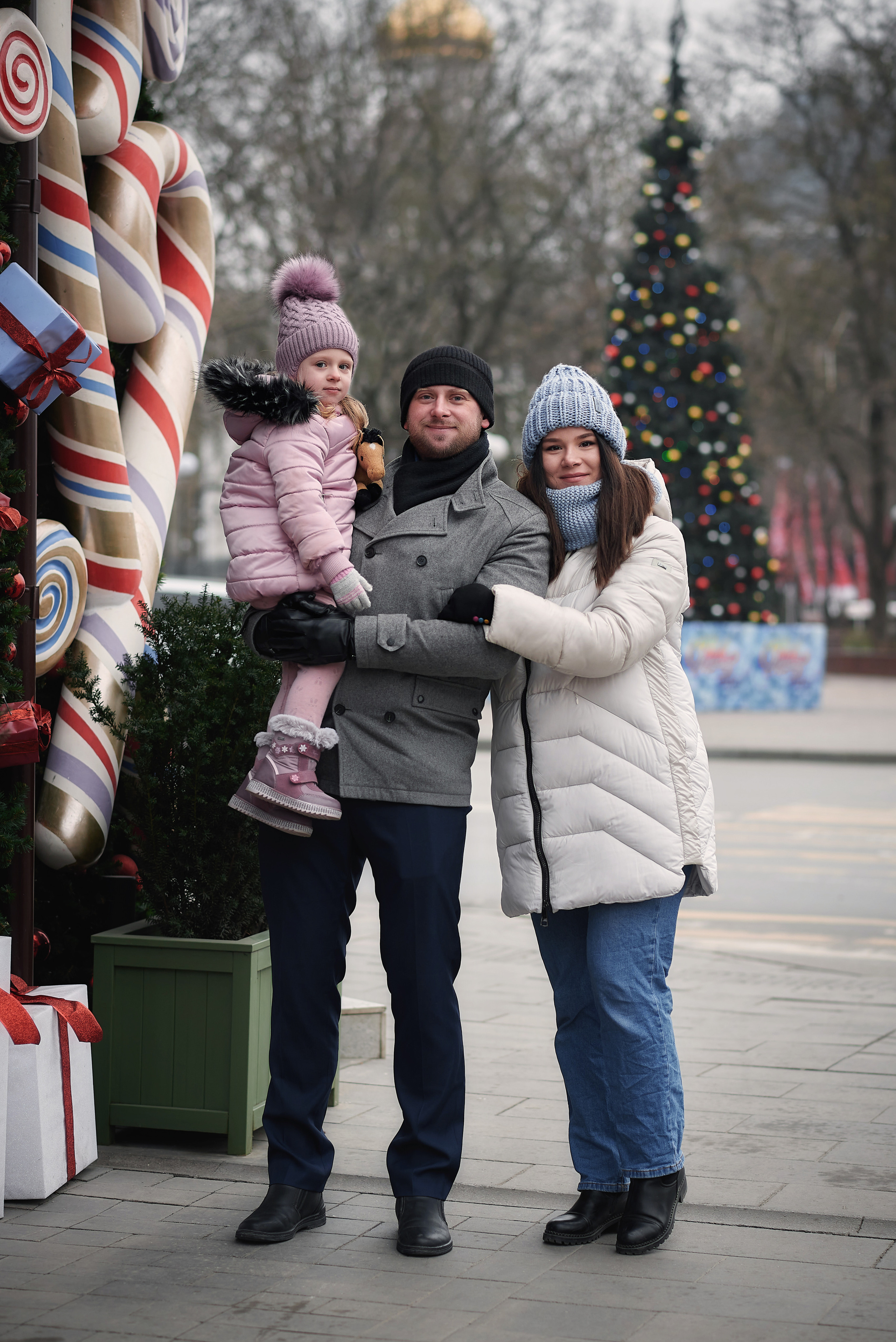 Предновогодняя прогулка по городу. Семейный фотограф в Ростове-на-Дону Татьяна Литвинова