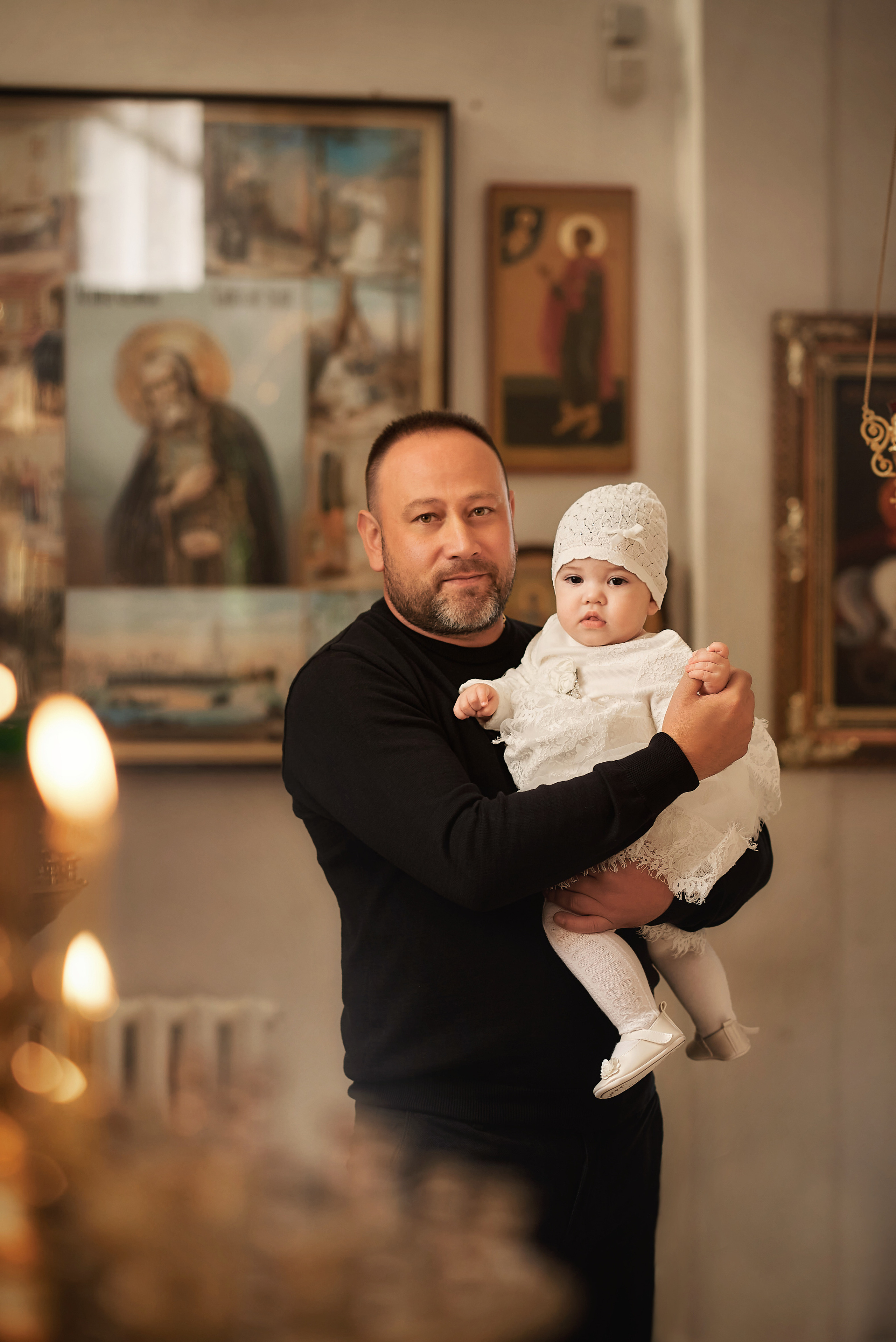 Крещение Миланы в Храме Дмитрия Ростовского. Семейный фотограф в Ростове-на-Дону Татьяна Литвинова