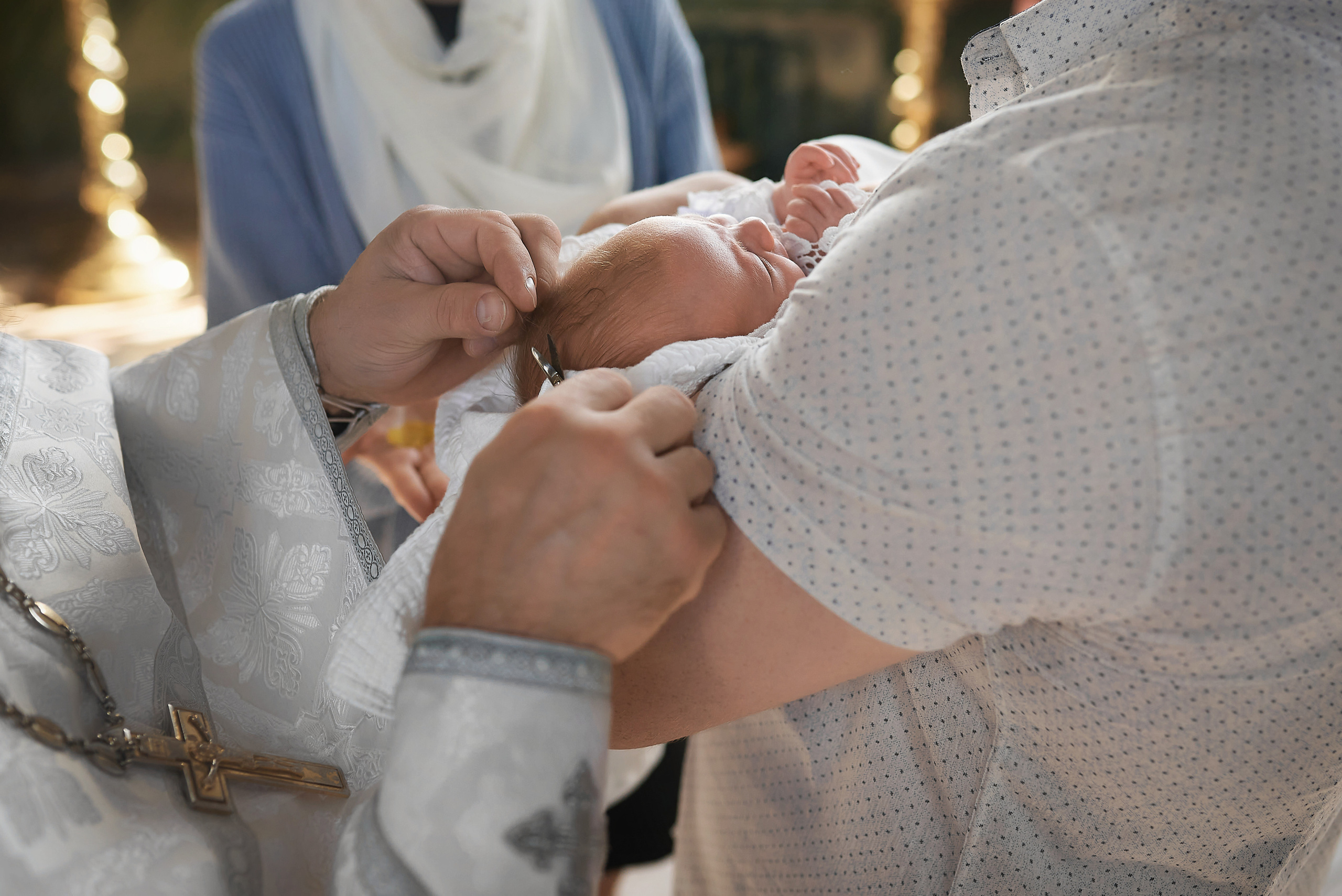 Крещение Анны в Храме Преполовения Пятидесятницы. Семейный фотограф в Ростове-на-Дону Татьяна Литвинова