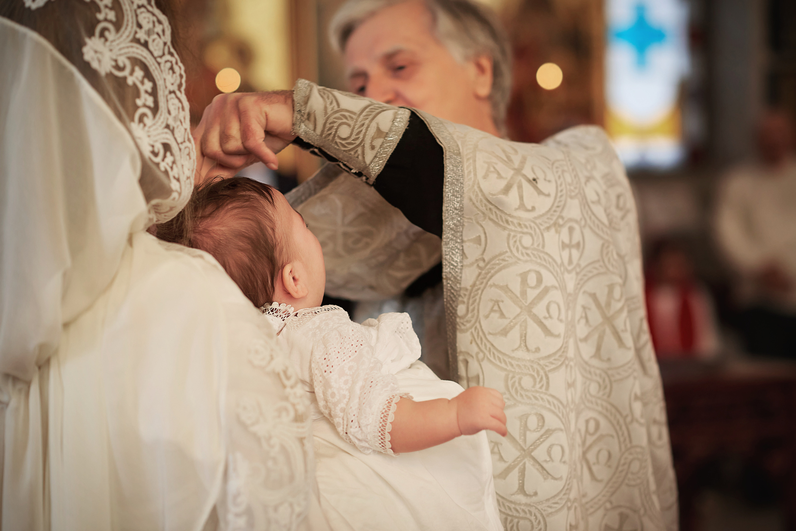 Крещение Миланы в Храме Дмитрия Ростовского. Семейный фотограф в Ростове-на-Дону Татьяна Литвинова