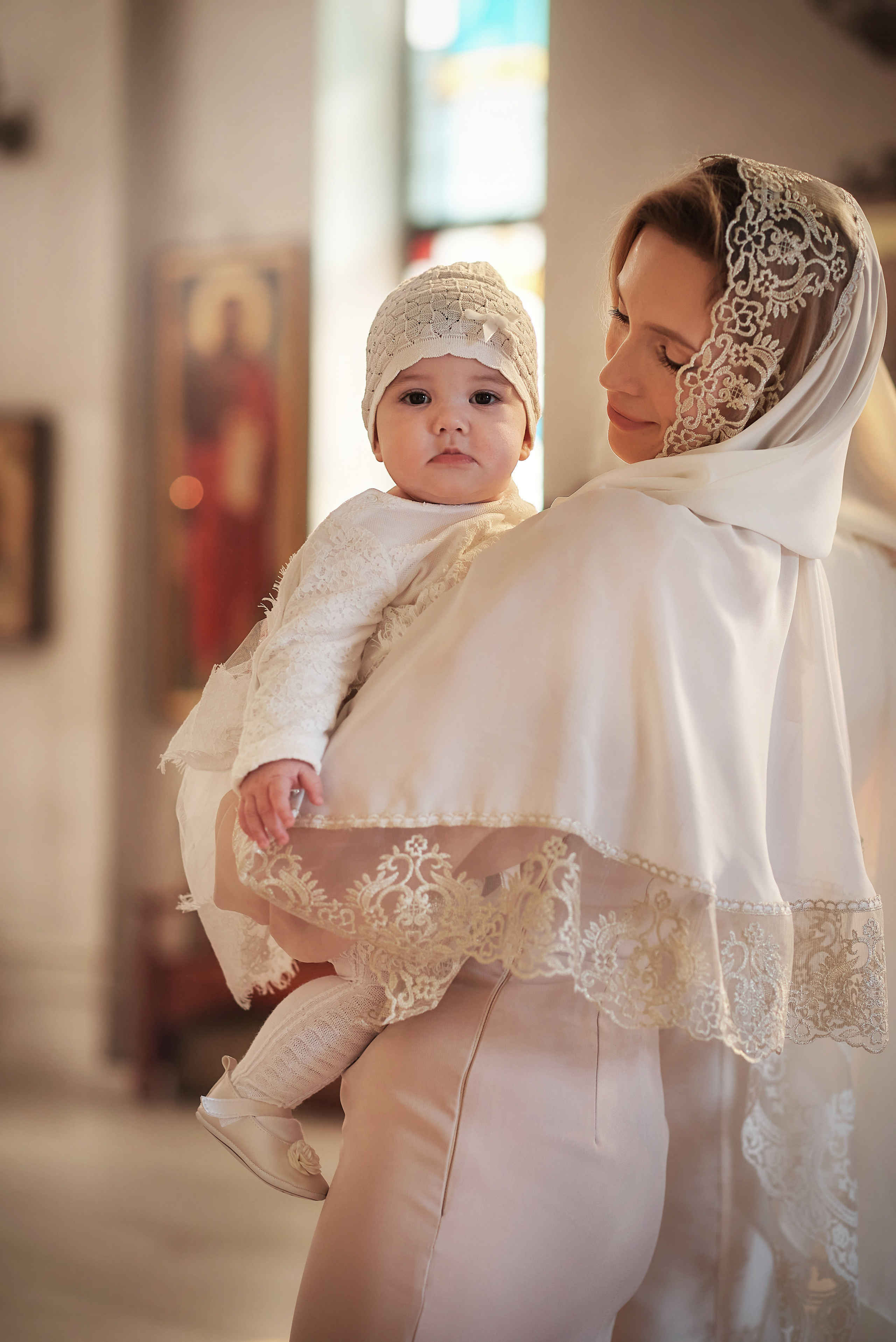 Крещение Миланы в Храме Дмитрия Ростовского. Семейный фотограф в Ростове-на-Дону Татьяна Литвинова