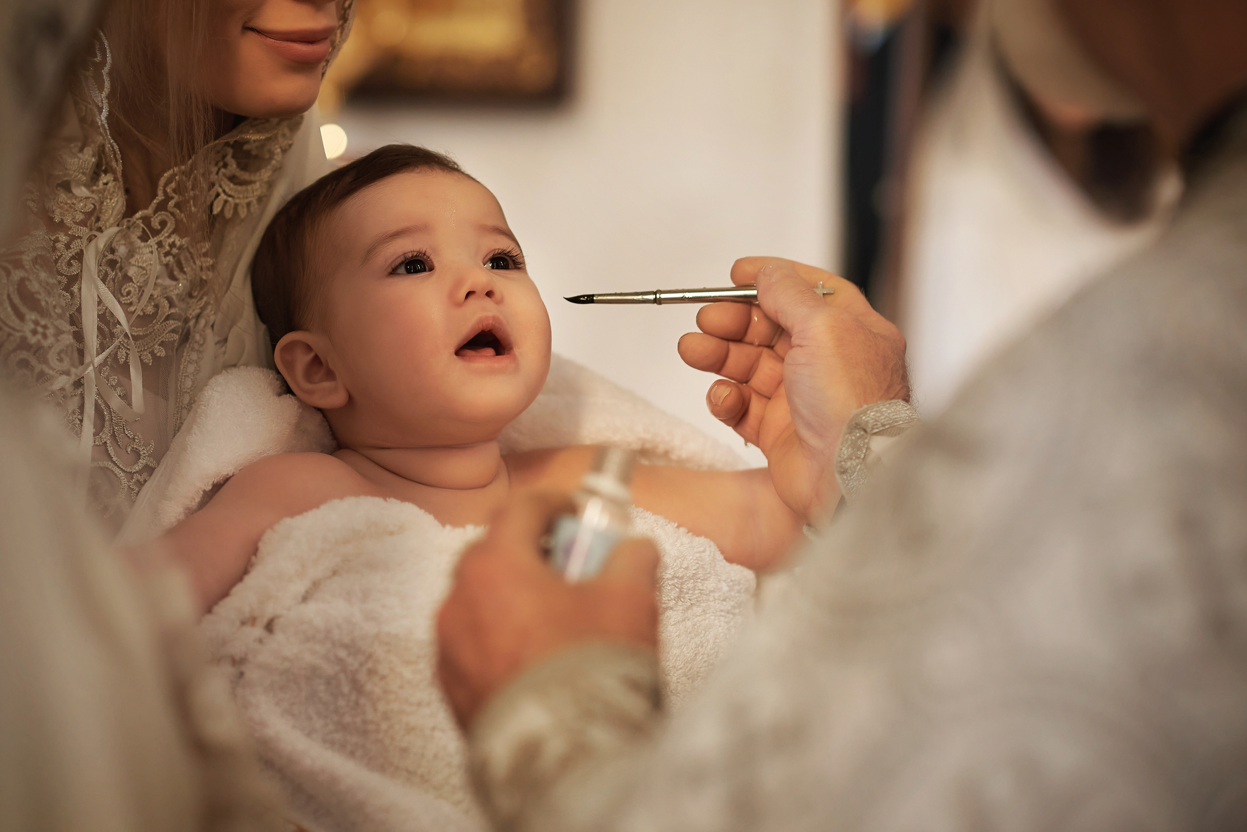 Крещение Миланы в Храме Дмитрия Ростовского. Семейный фотограф в Ростове-на-Дону Татьяна Литвинова