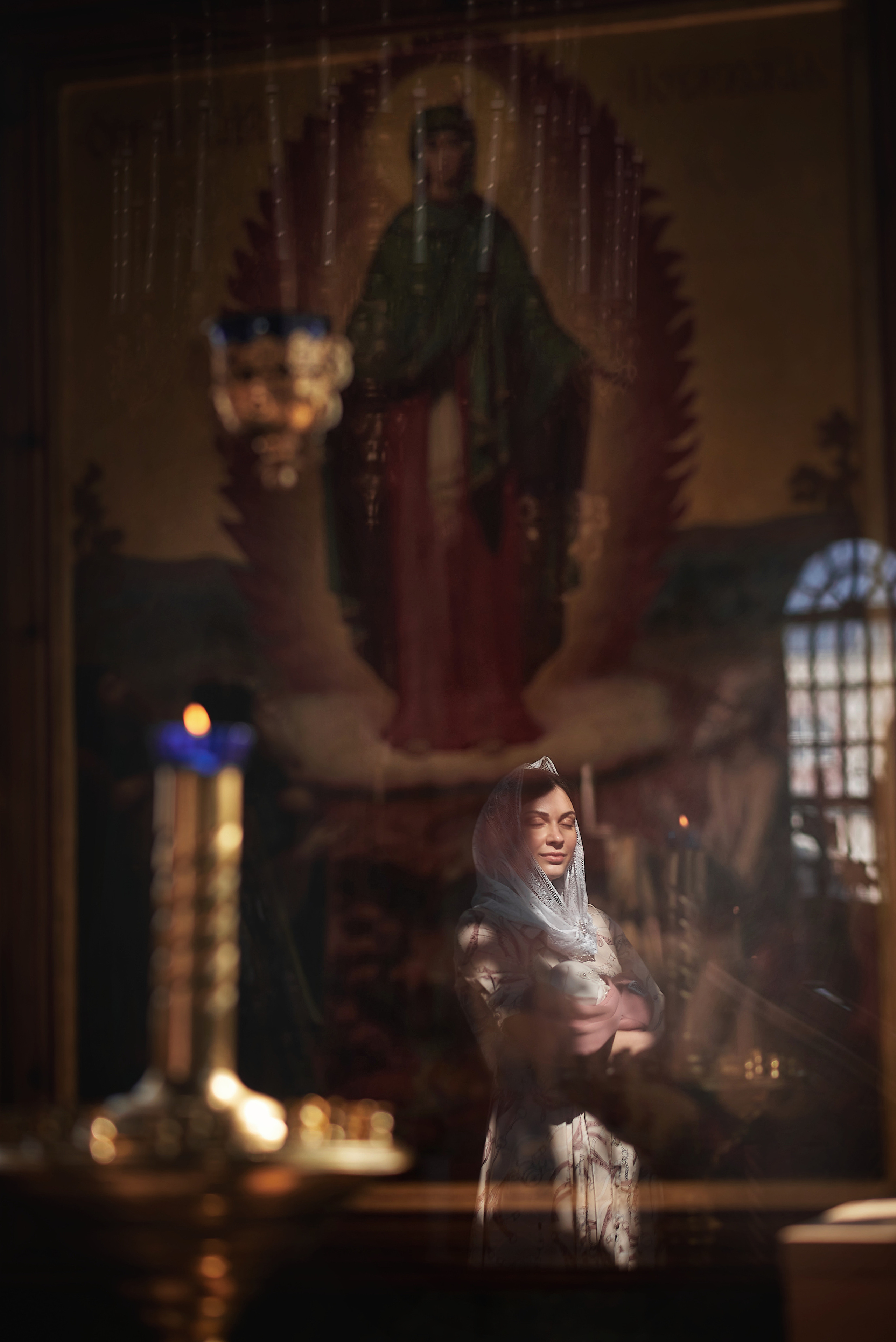 Крещение Анны в Храме Преполовения Пятидесятницы. Семейный фотограф в Ростове-на-Дону Татьяна Литвинова