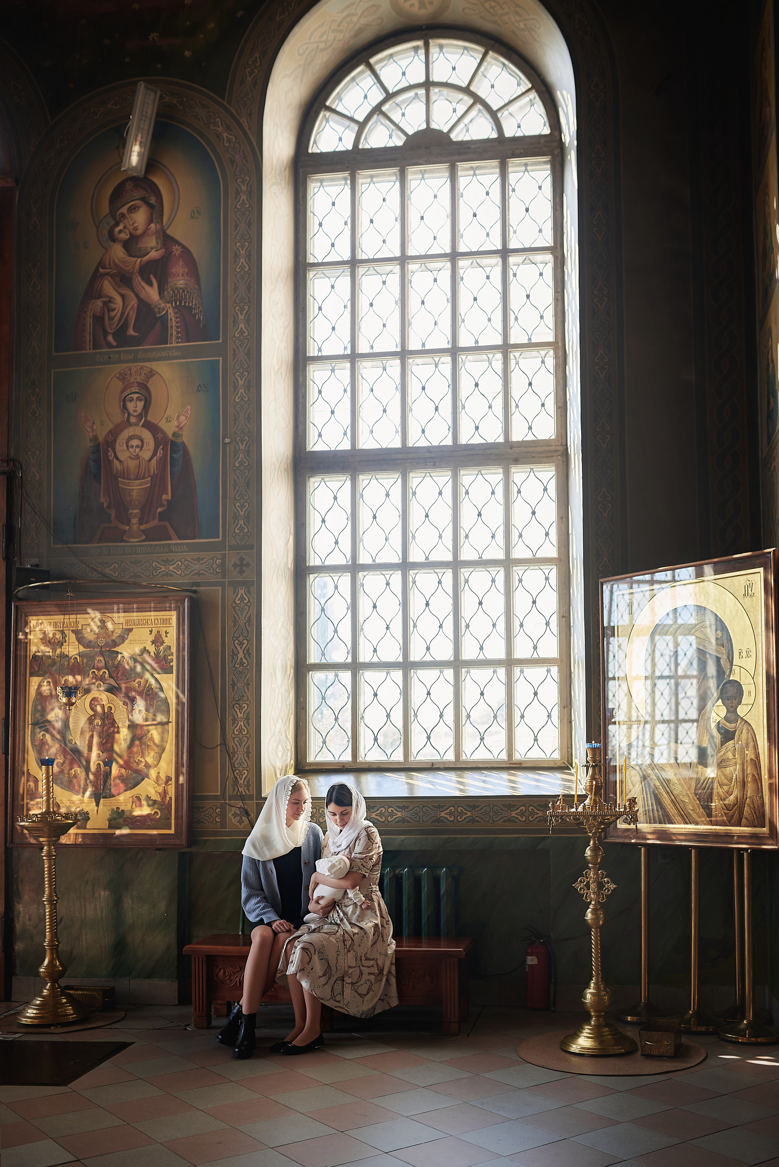 Крещение Анны в Храме Преполовения Пятидесятницы. Семейный фотограф в Ростове-на-Дону Татьяна Литвинова