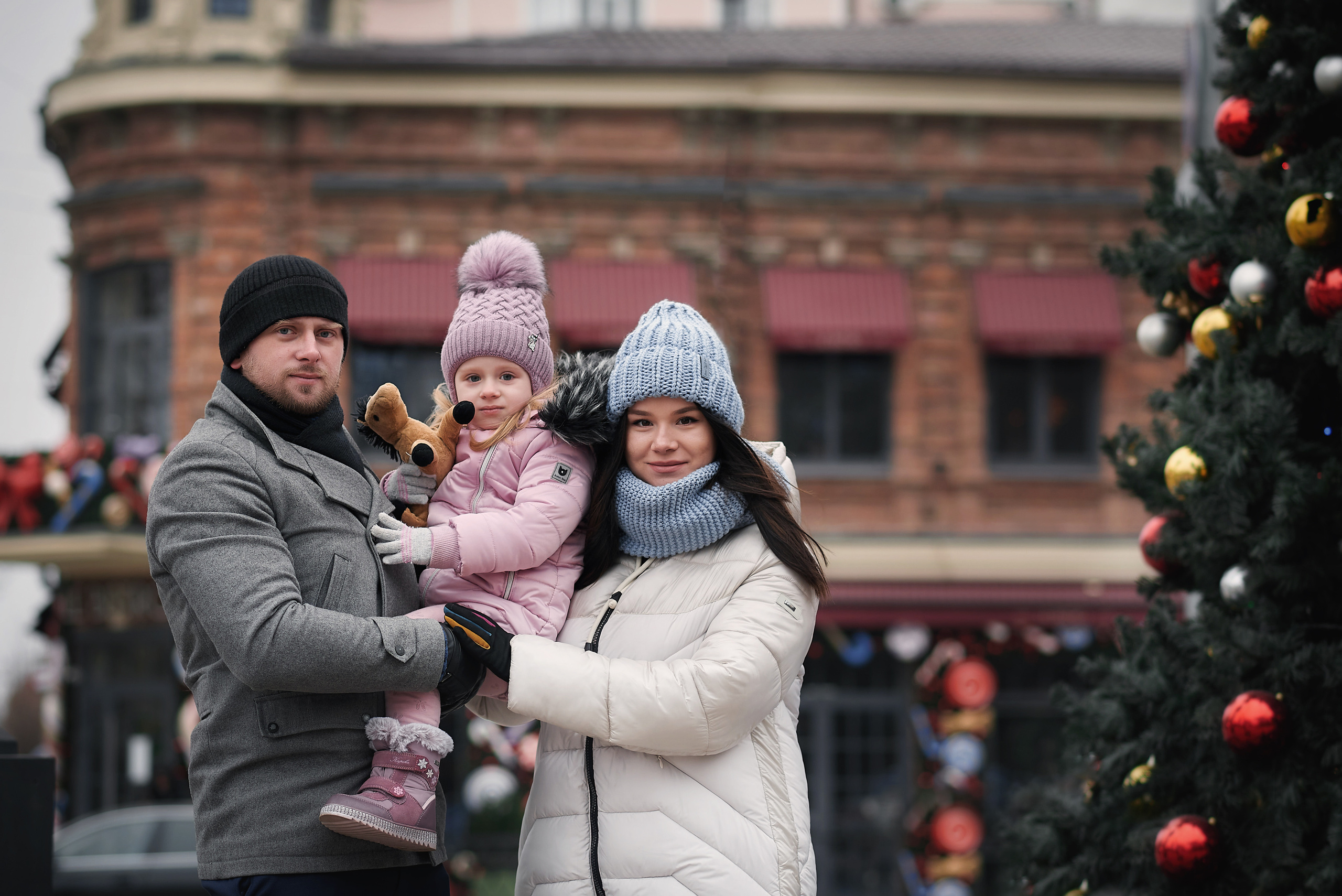 Предновогодняя прогулка по городу. Семейный фотограф в Ростове-на-Дону Татьяна Литвинова