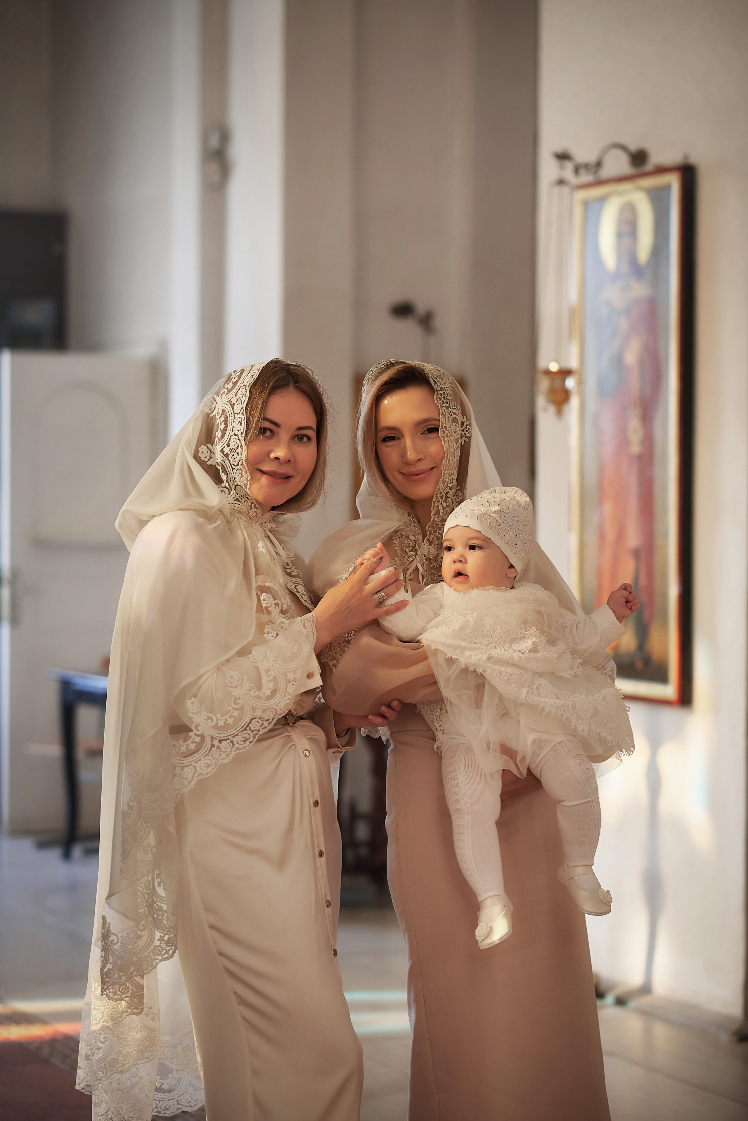 Крещение Миланы в Храме Дмитрия Ростовского. Семейный фотограф в Ростове-на-Дону Татьяна Литвинова