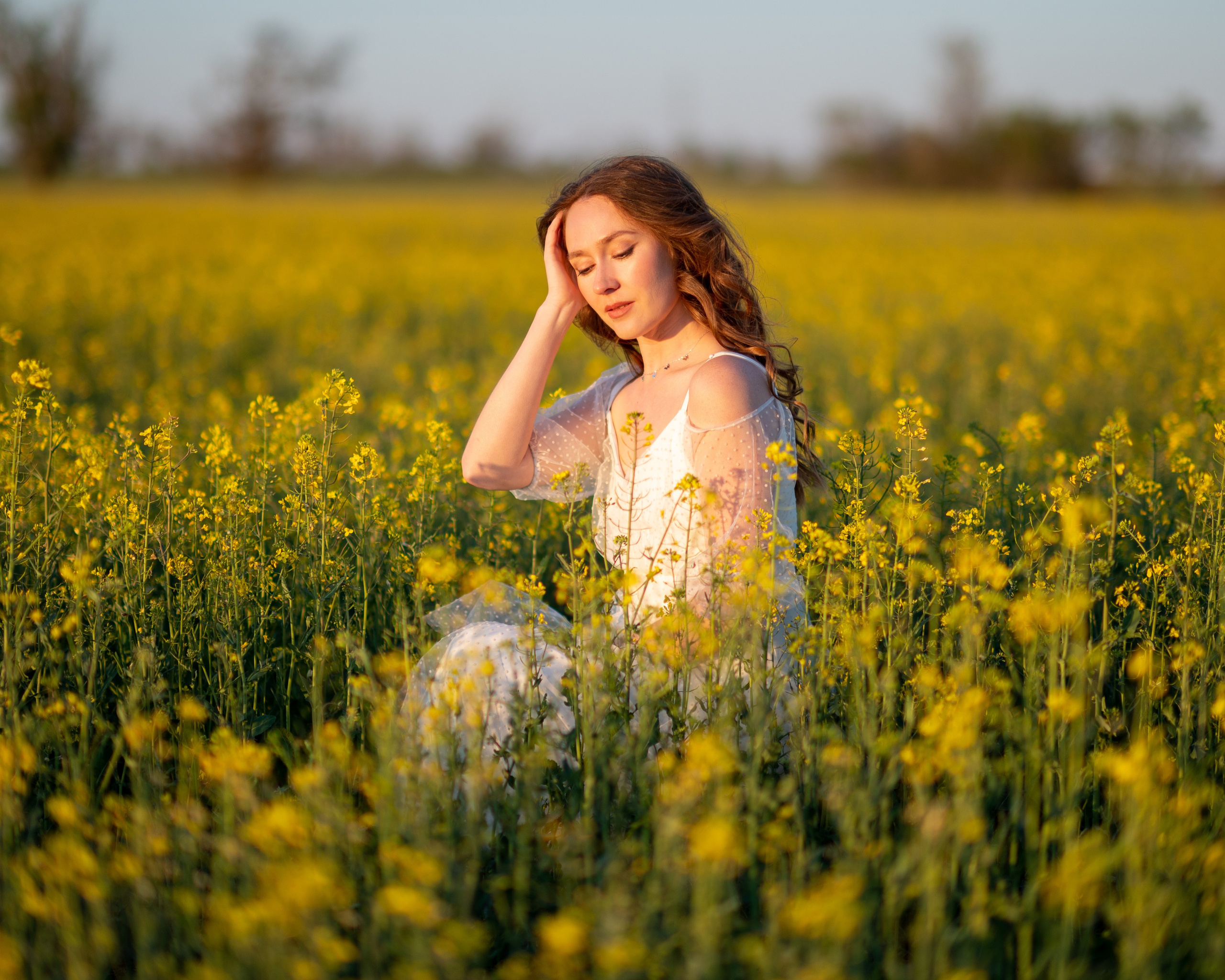 Фото в рапсовых полях. Семейный фотограф в Севастополе и Крыму Александра Погребняк