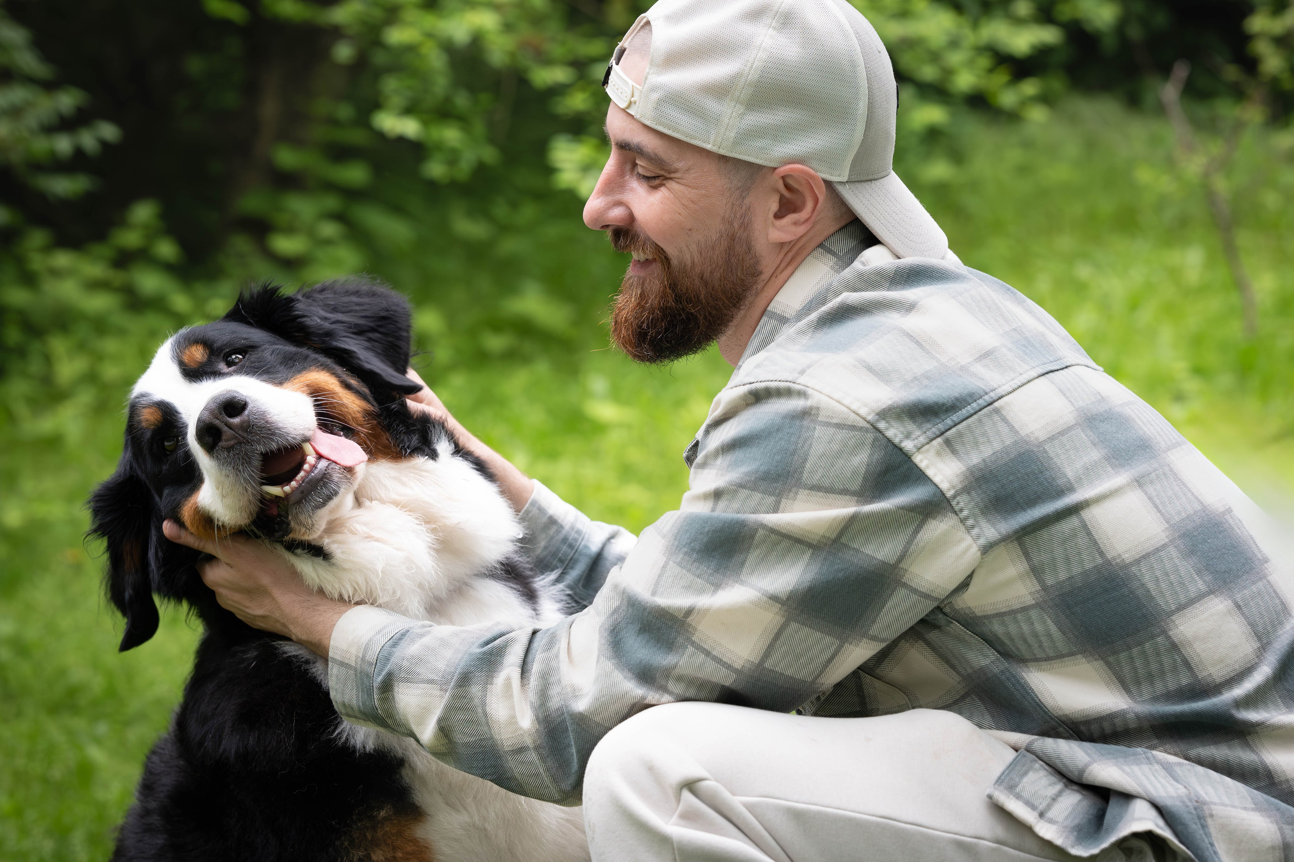 Рекламная съемка для компании «Мастадор»: Владимир и Марта. Фотограф-анималист Анастасия Фадеева